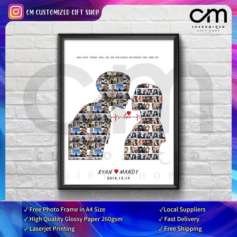 CM Customized Gift Shop - [ LONG DISTANCE RELATIONSHIP ] Gift Photo ...