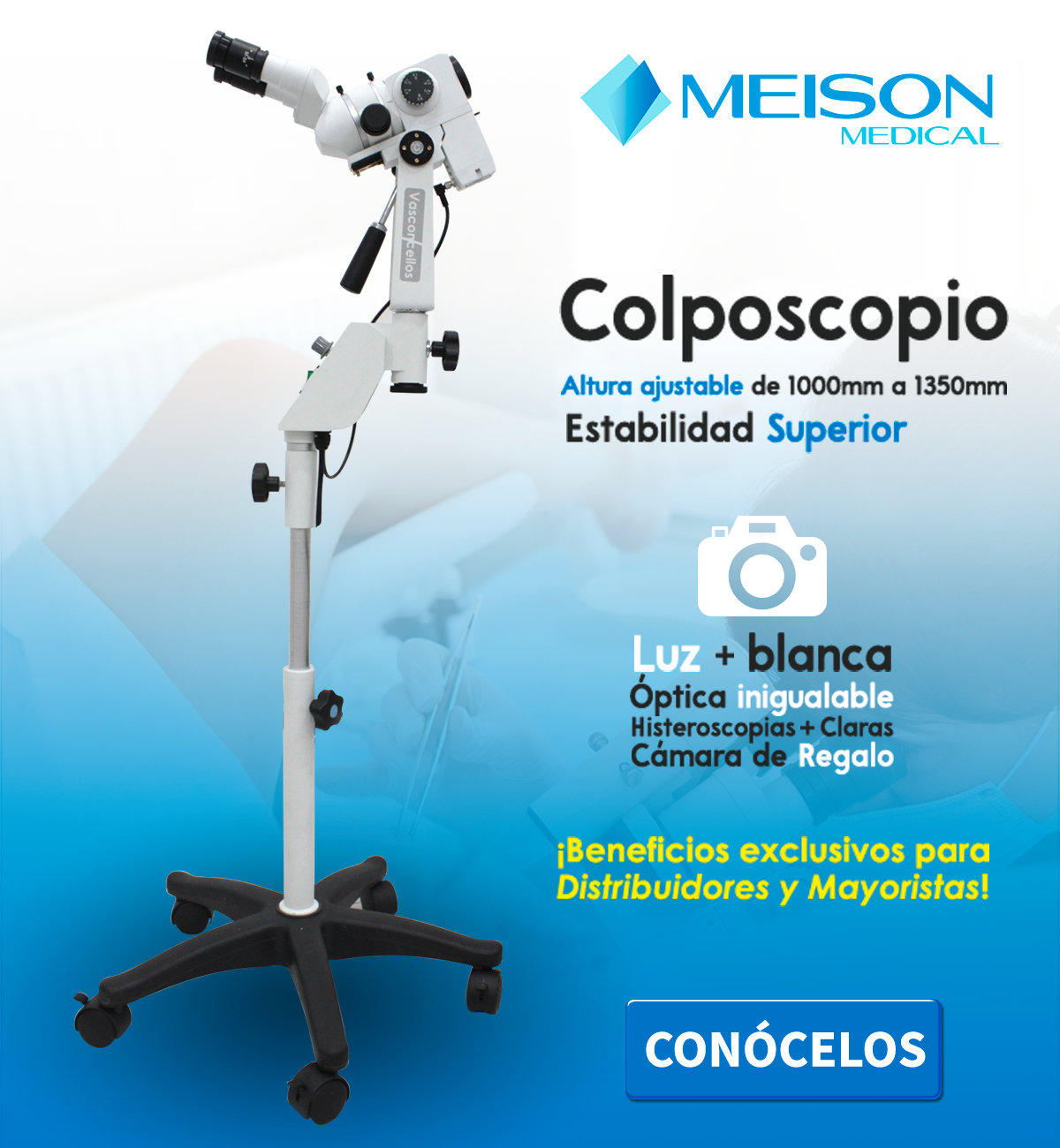 Meison Medical - ¡Conoce nuestros #Colposcopios! Manejamos...