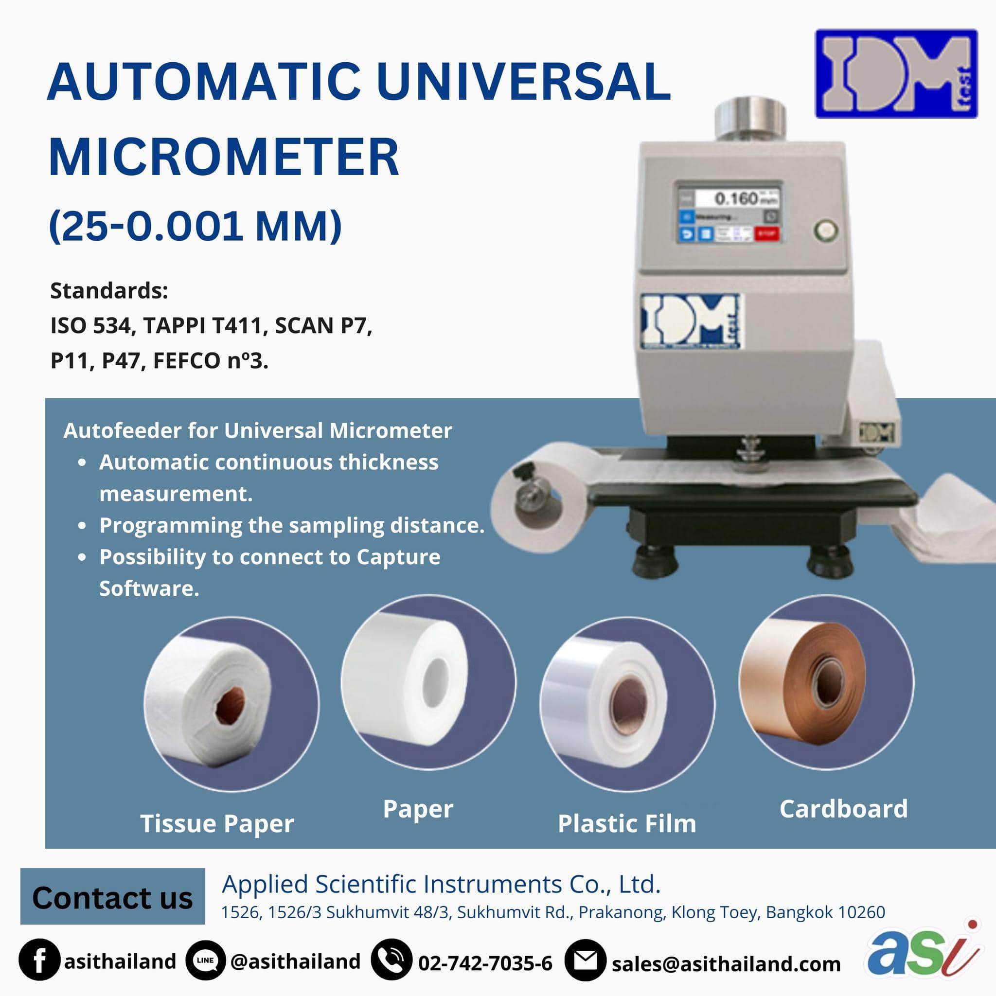 IDM Test... - Applied Scientific Instruments Co., Ltd. | Facebook