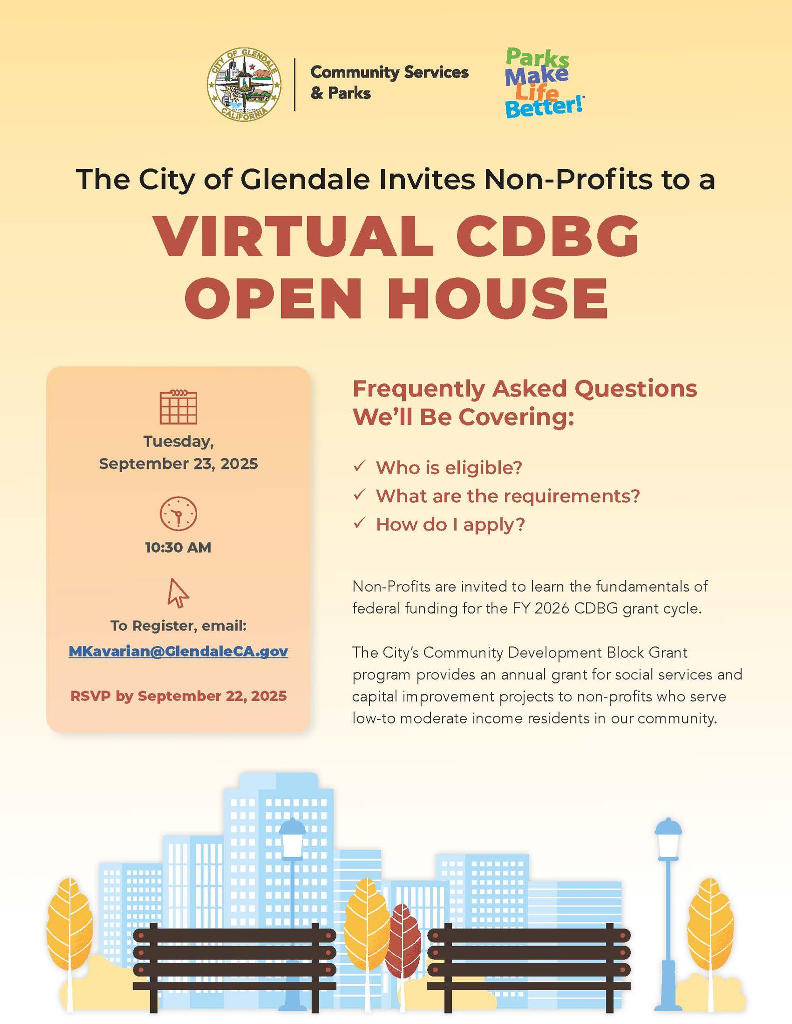 City - Virtual CDBG Open House September 23, 2025 10:30 AM via ...