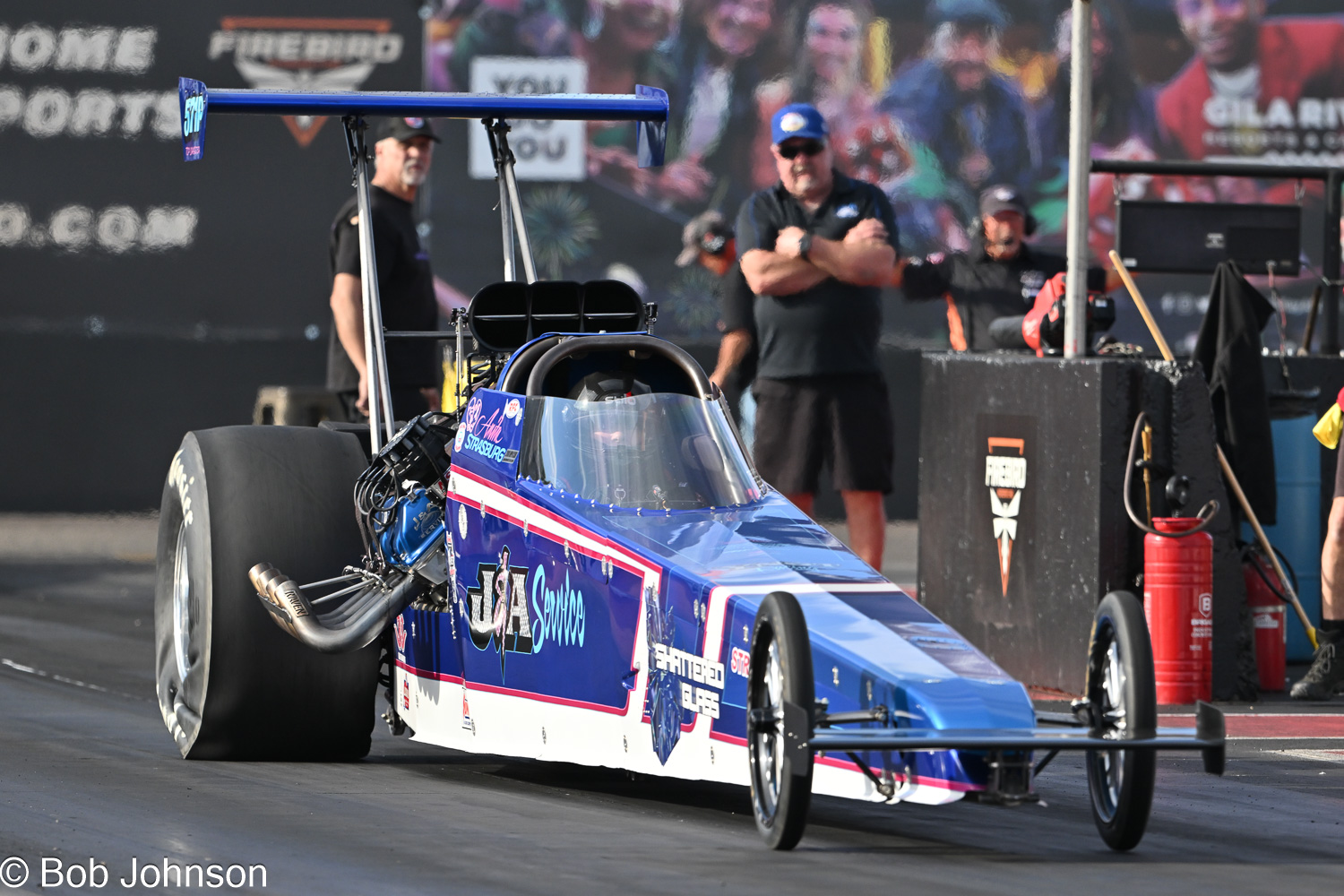 NHRA - 2025 NHRA D7 at Phoenix--Anita Strasburg, number one qualifier ...