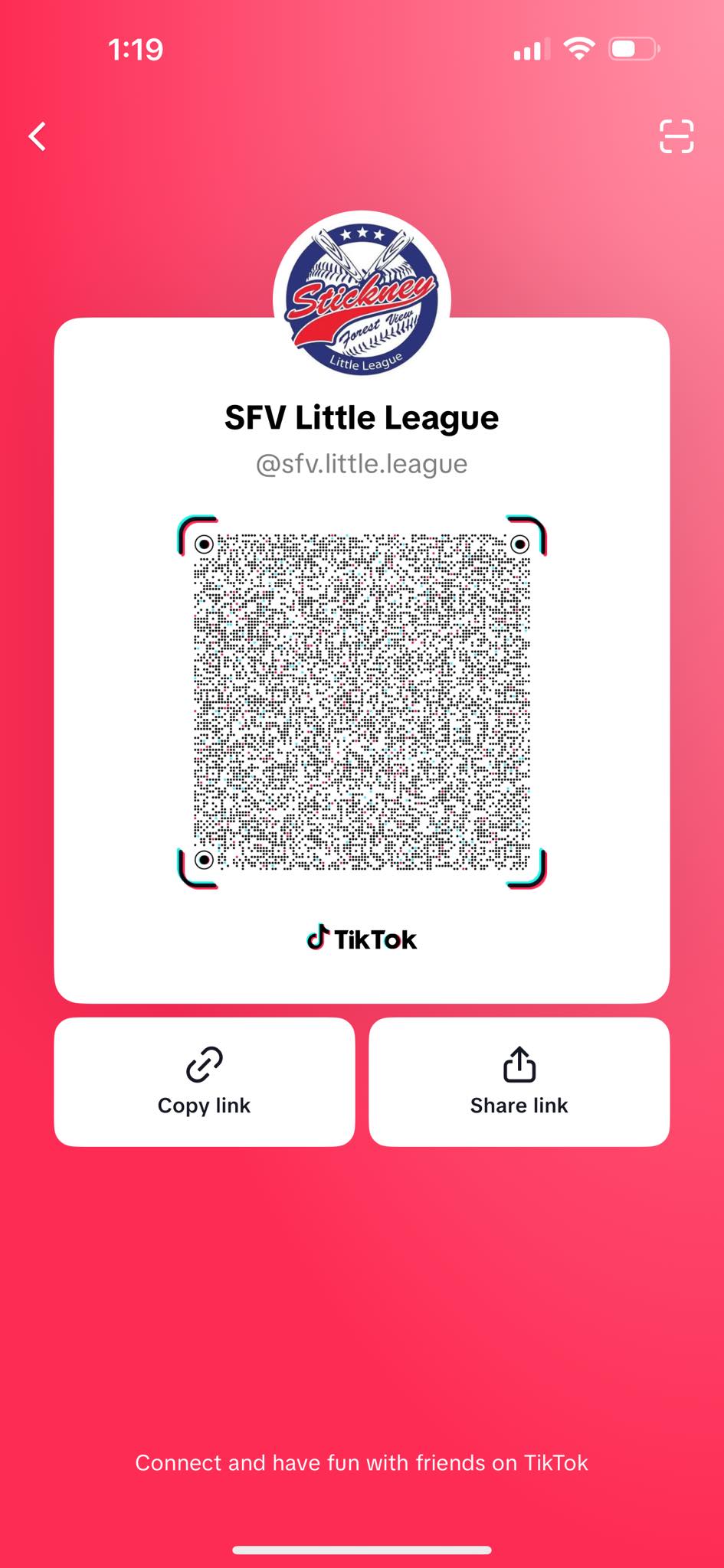 We’re on TikTok! Catch... - Stickney Forest View League | Facebook