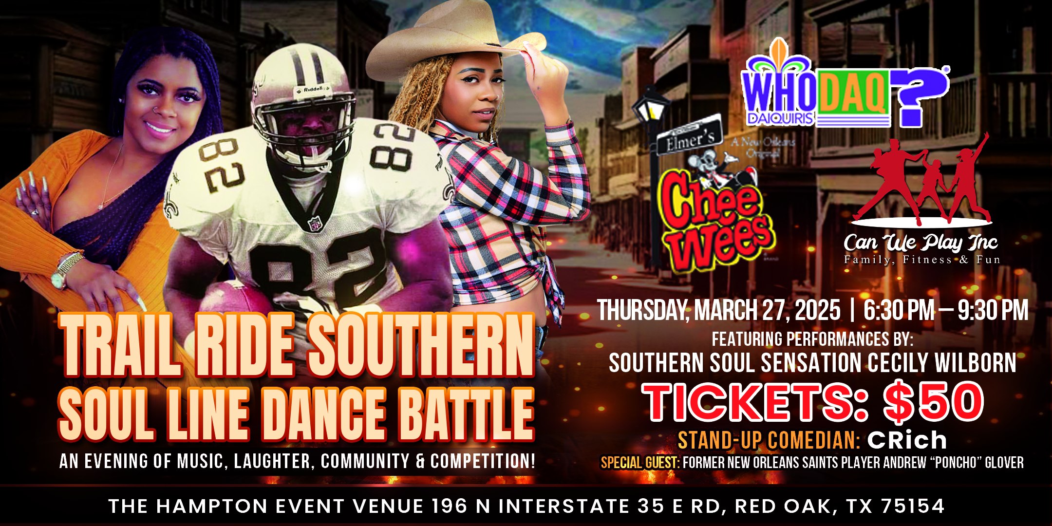 Trail Ride Southern Soul Line Dance Event