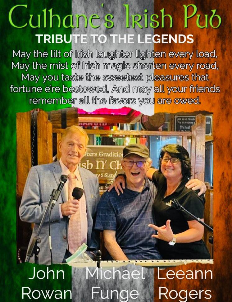 Culhane's - Rest In Peace John Rowan 🙏 “Death leaves a heartache no one ...