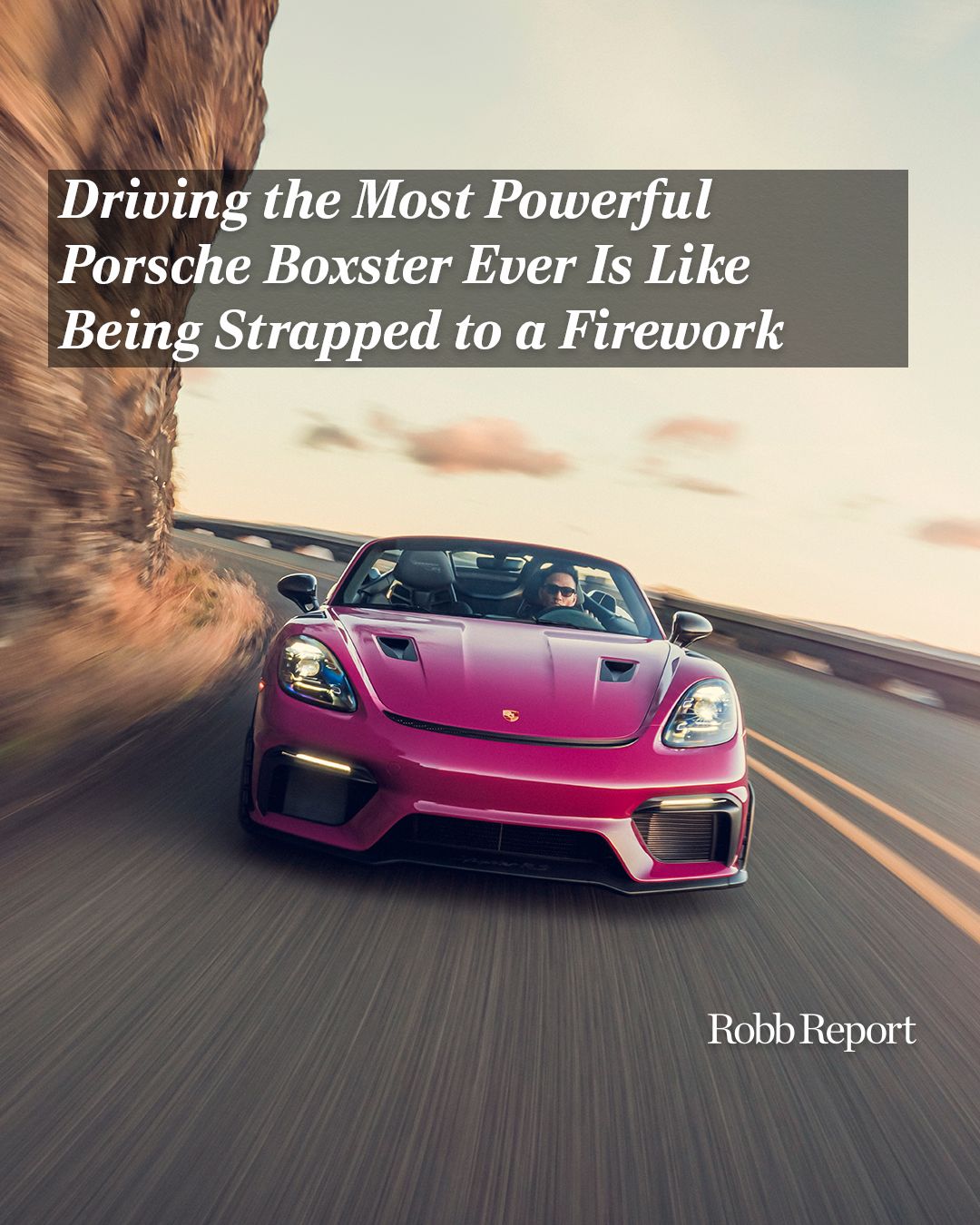 Robb - The Porsche 718 Spyder RS isn’t just a sendoff for the gas ...