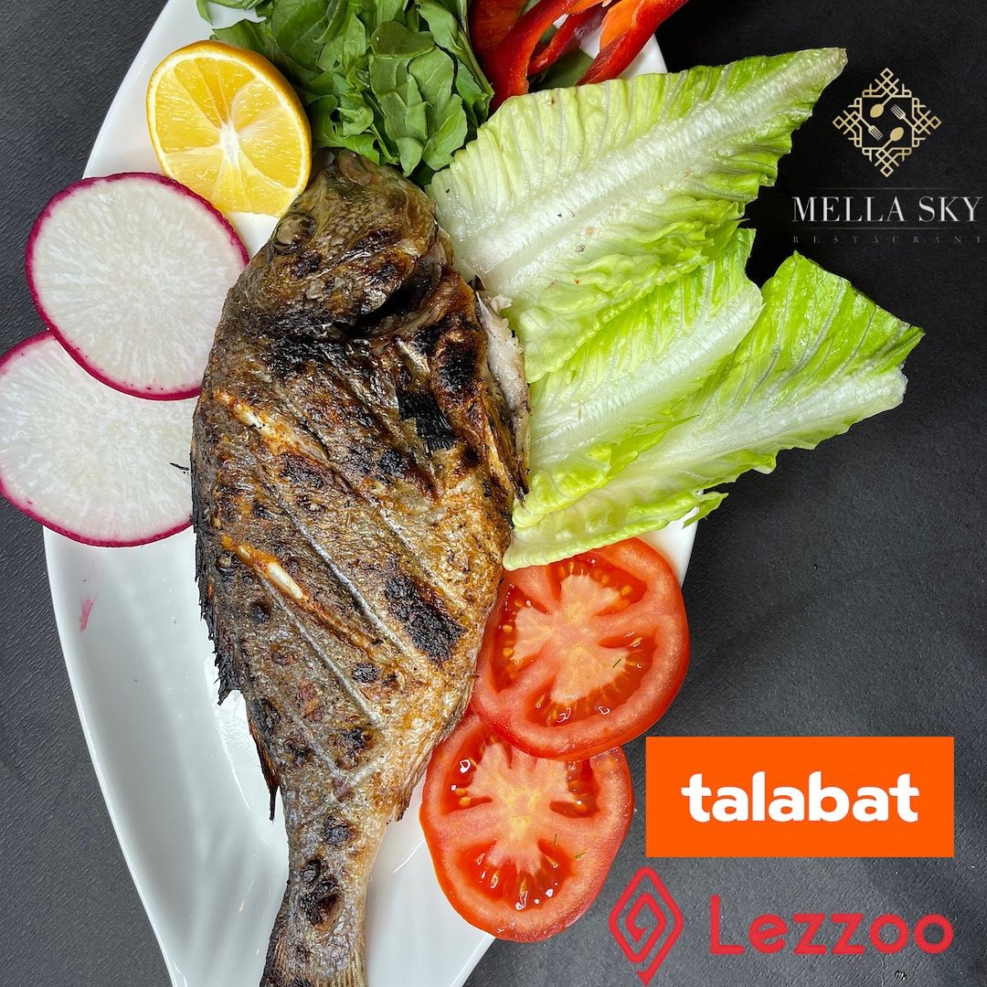 SeaBream Fish Eating Fish Highly... - Mella Sky Turkish Food
