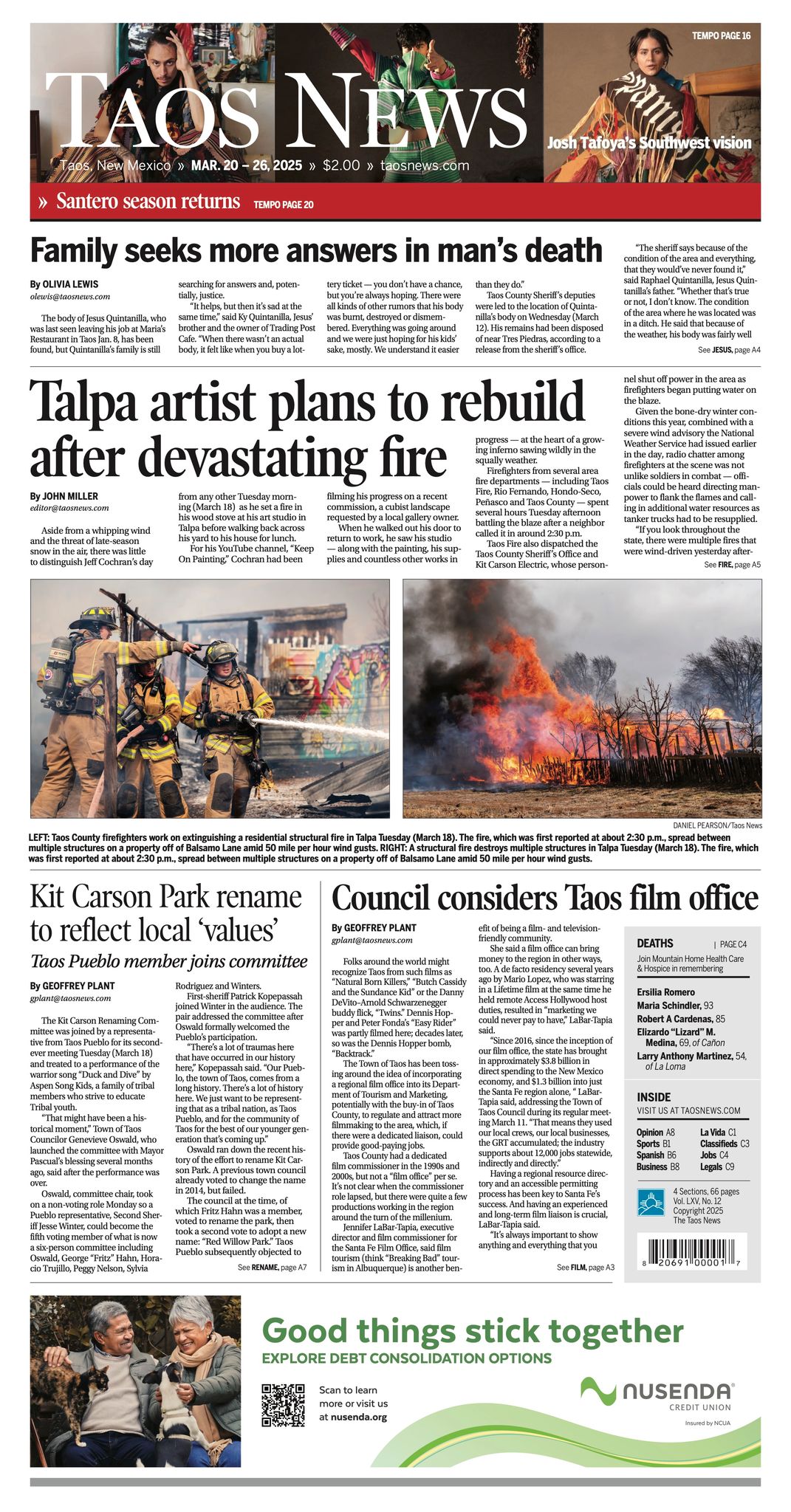 Taos News | Taos NM