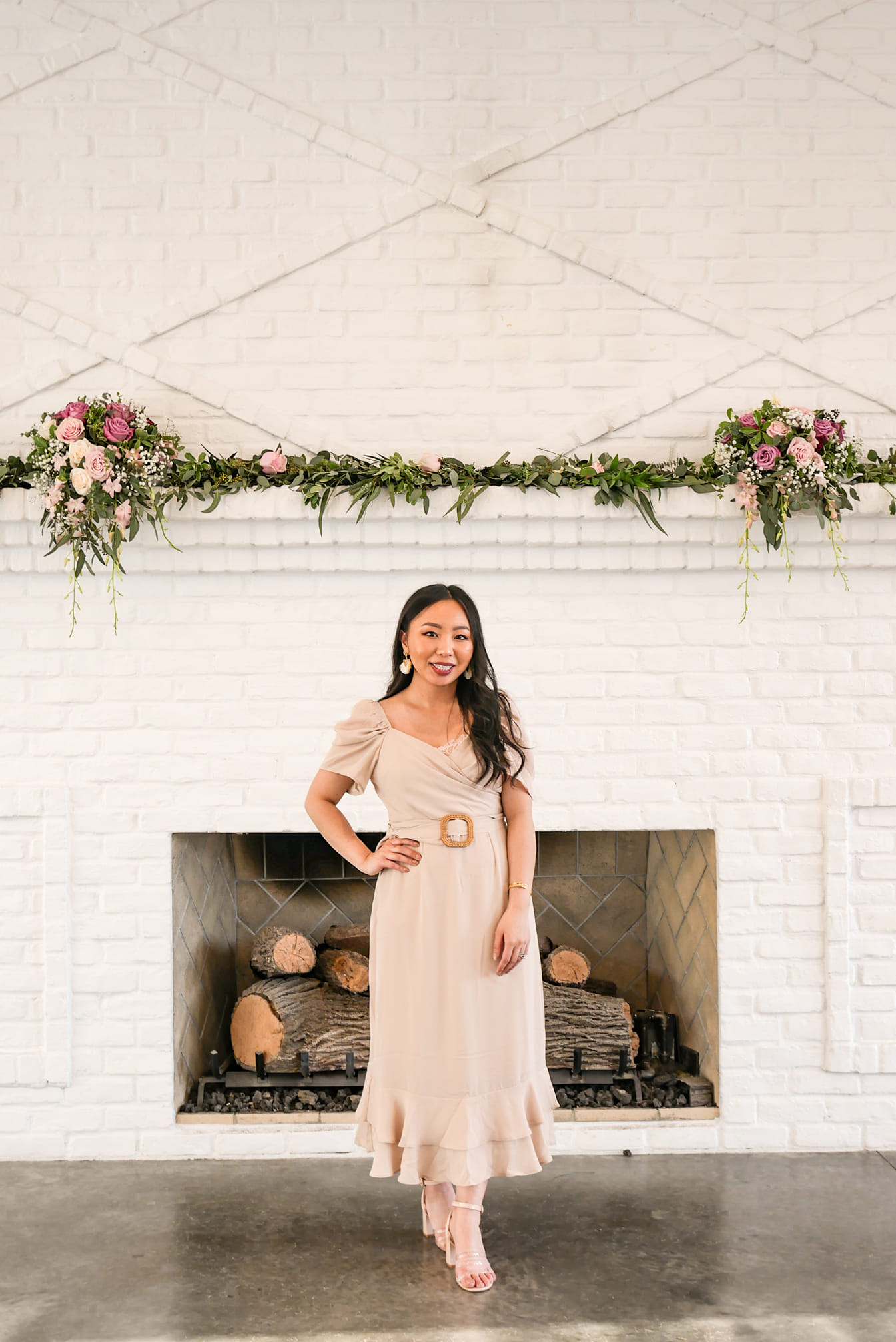 The perfect wedding guest dress doesn't exi…👀…Okay, @‌Mialuckie 👏 ASOS DESIGN halter-neck dress [128845123]