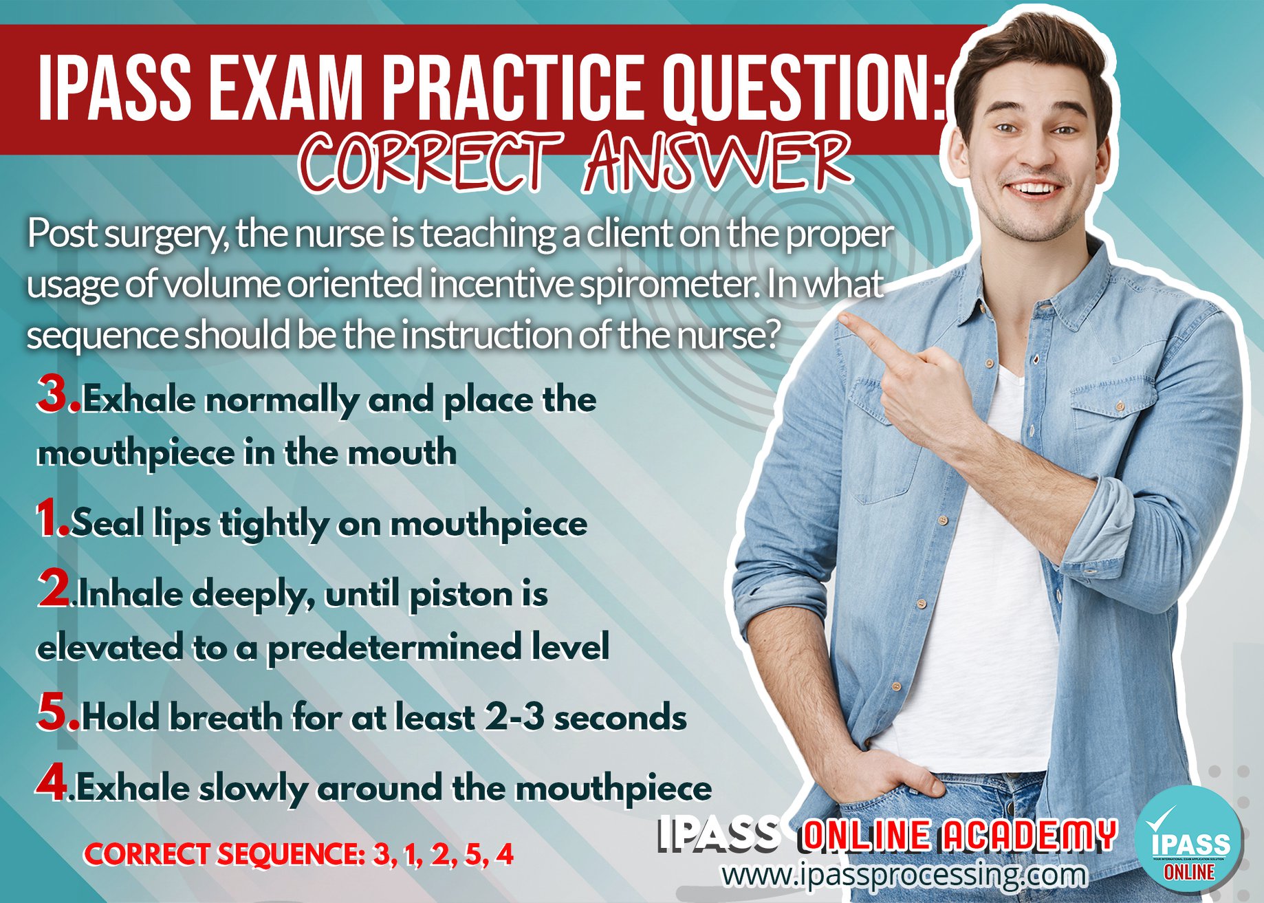 Here's the answer for the practice... - IPASS Processing | Facebook