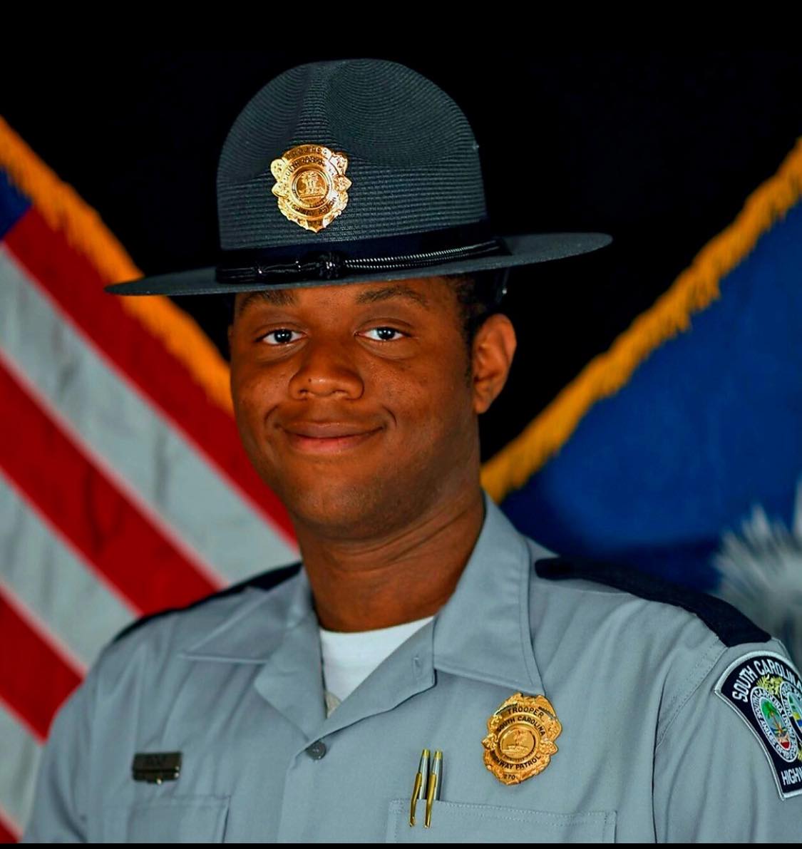 This is Trooper First Class Dennis Ricks. Since 2023, he's served
