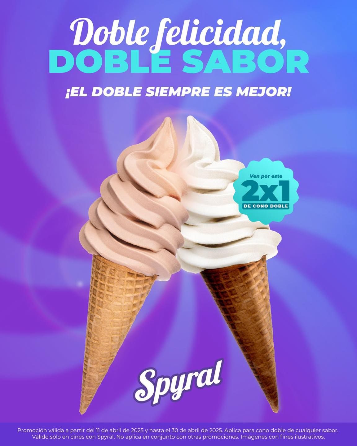 Cinépolis - El combo perfecto no exis… ¡2x1 en cono doble... | Facebook