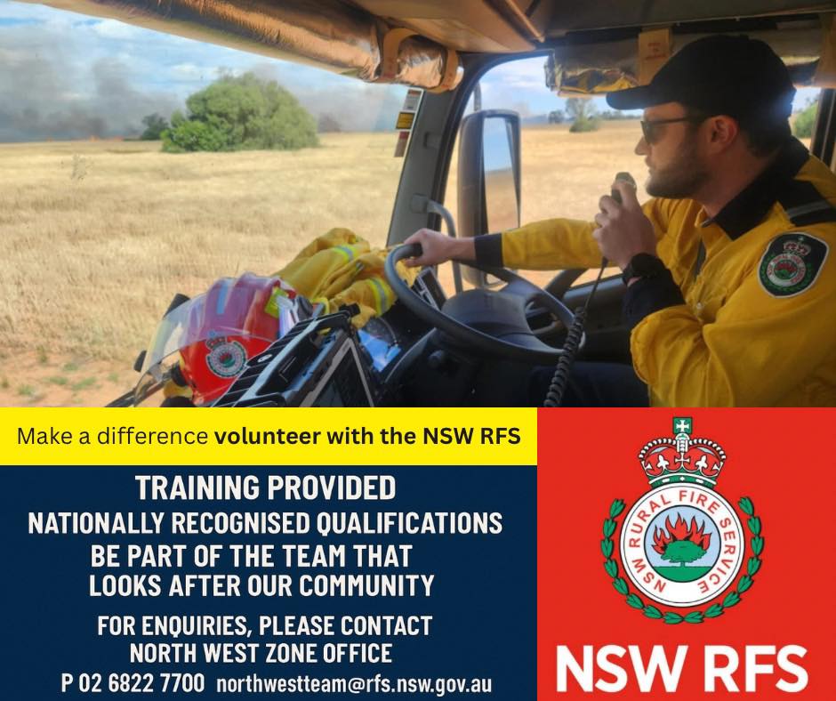 🔥 Join the NSW Rural Fire... - NSW RFS - Nyngan HQ Brigade | Facebook