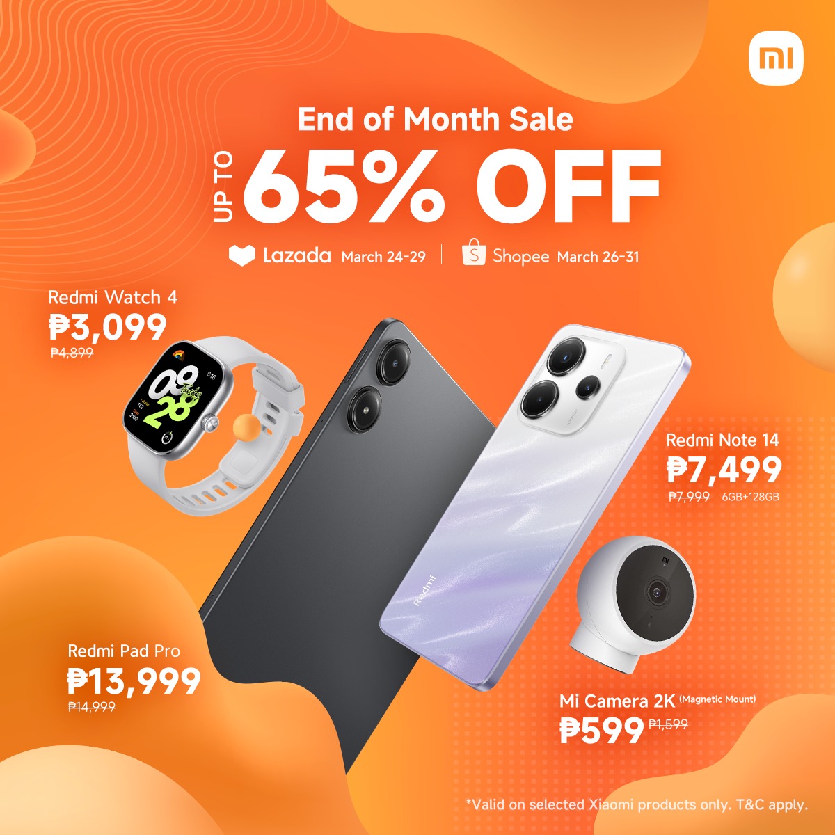 Xiaomi - Big deals are here! 🔥 Get up to 65% OFF on select Xiaomi ...