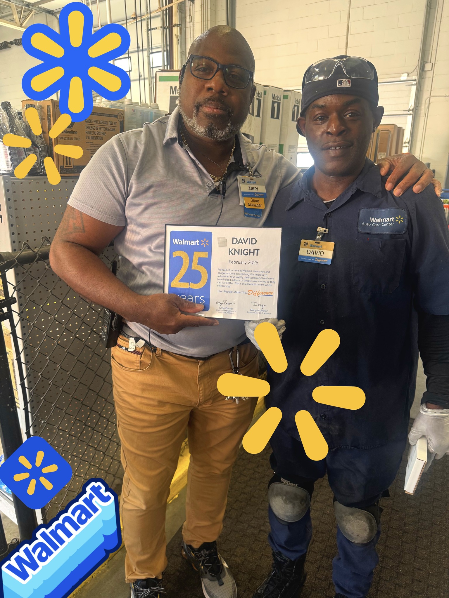 Walmart - Incredible milestone! Congratulations to David on 25 years ...