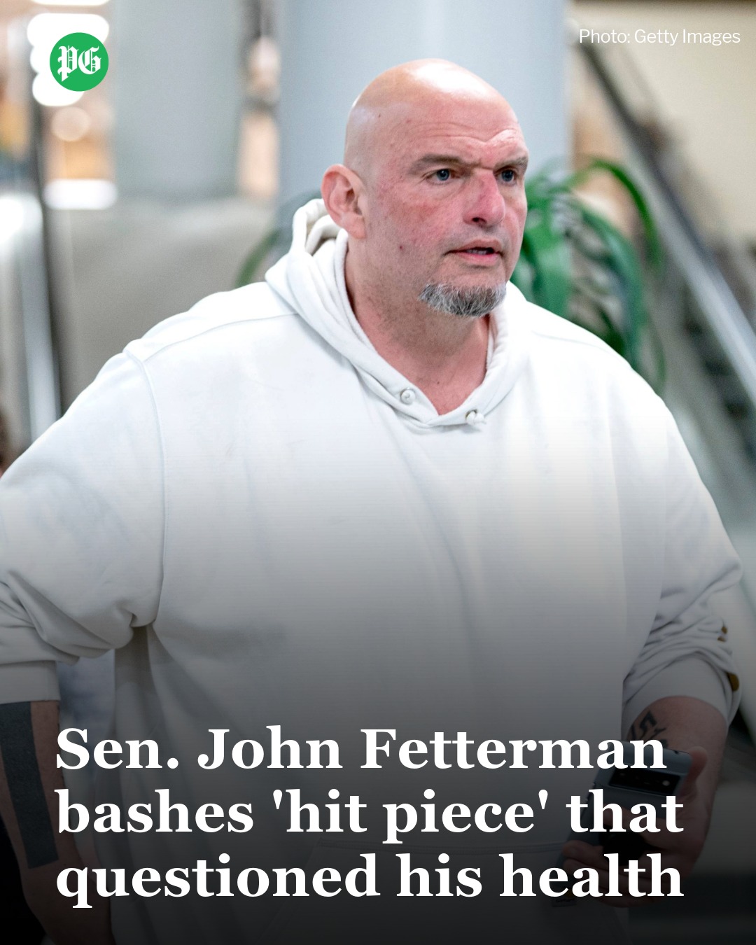 U.S. Sen. John Fetterman of... - Pittsburgh Post-Gazette | Facebook