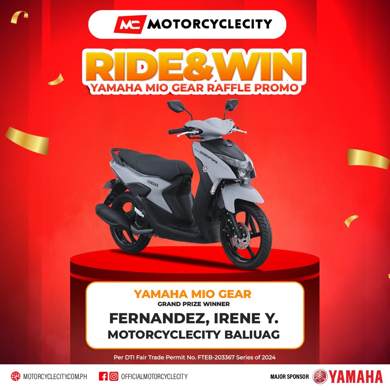 MotorcycleCity - All the way from Bulacan! A huge...