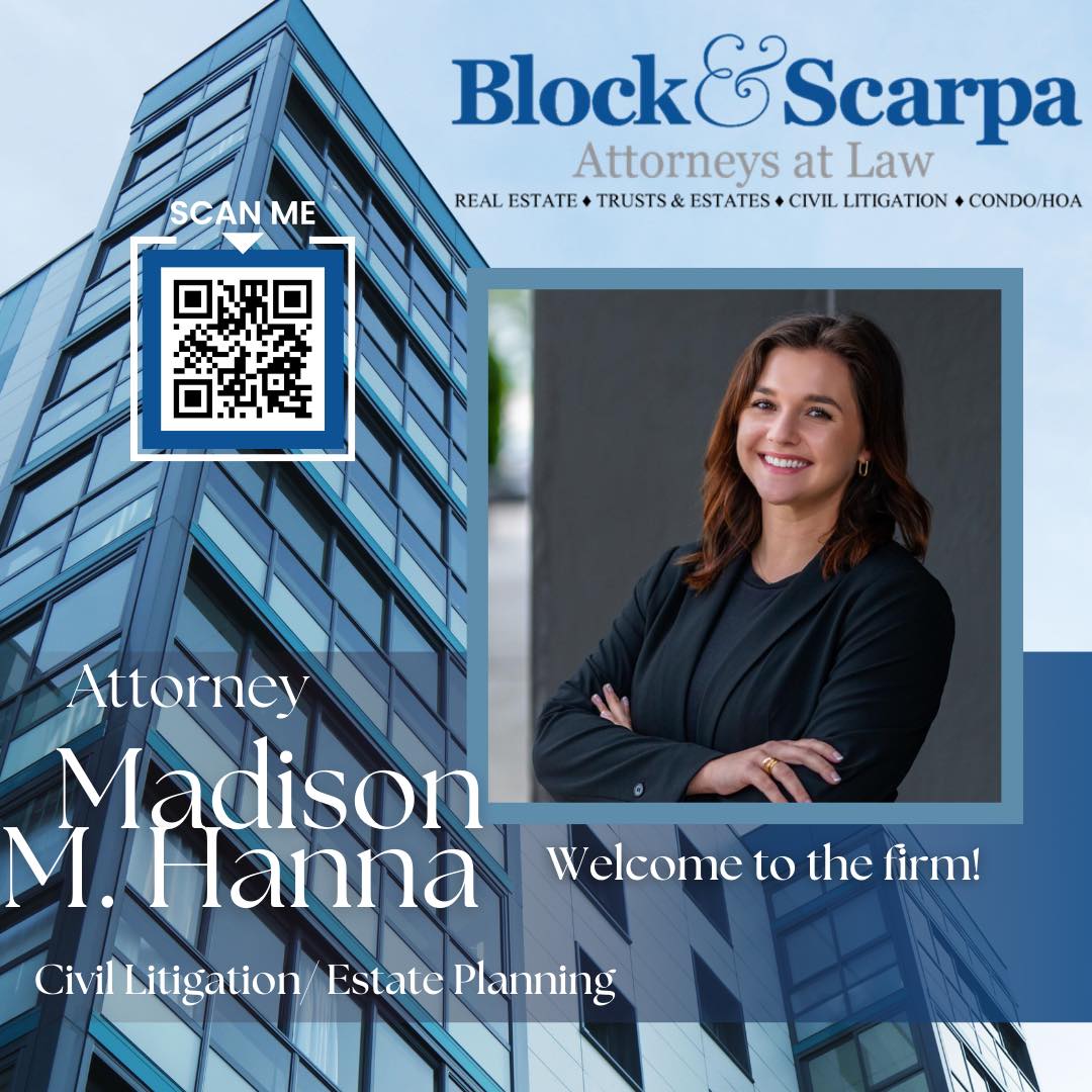 Block & Scarpa - Madison Hanna is a lifelong resident of... | Facebook