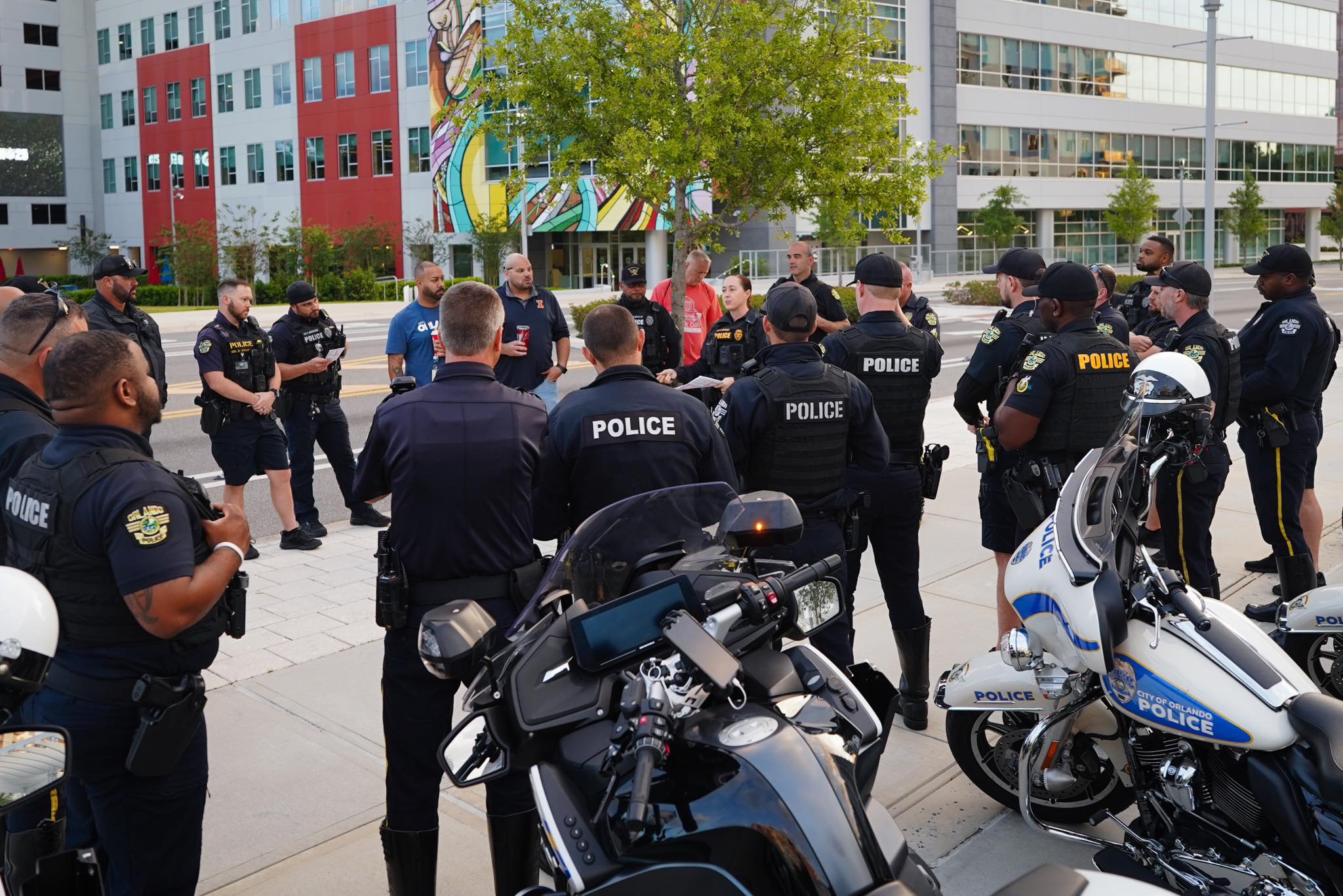Orlando Police Department Motorcycles
