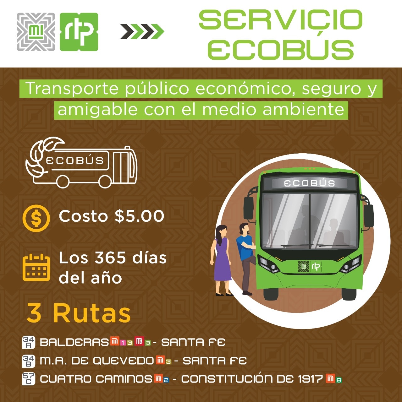 RTP - Red de Transporte de Pasajeros de la Ciudad de México - El ...