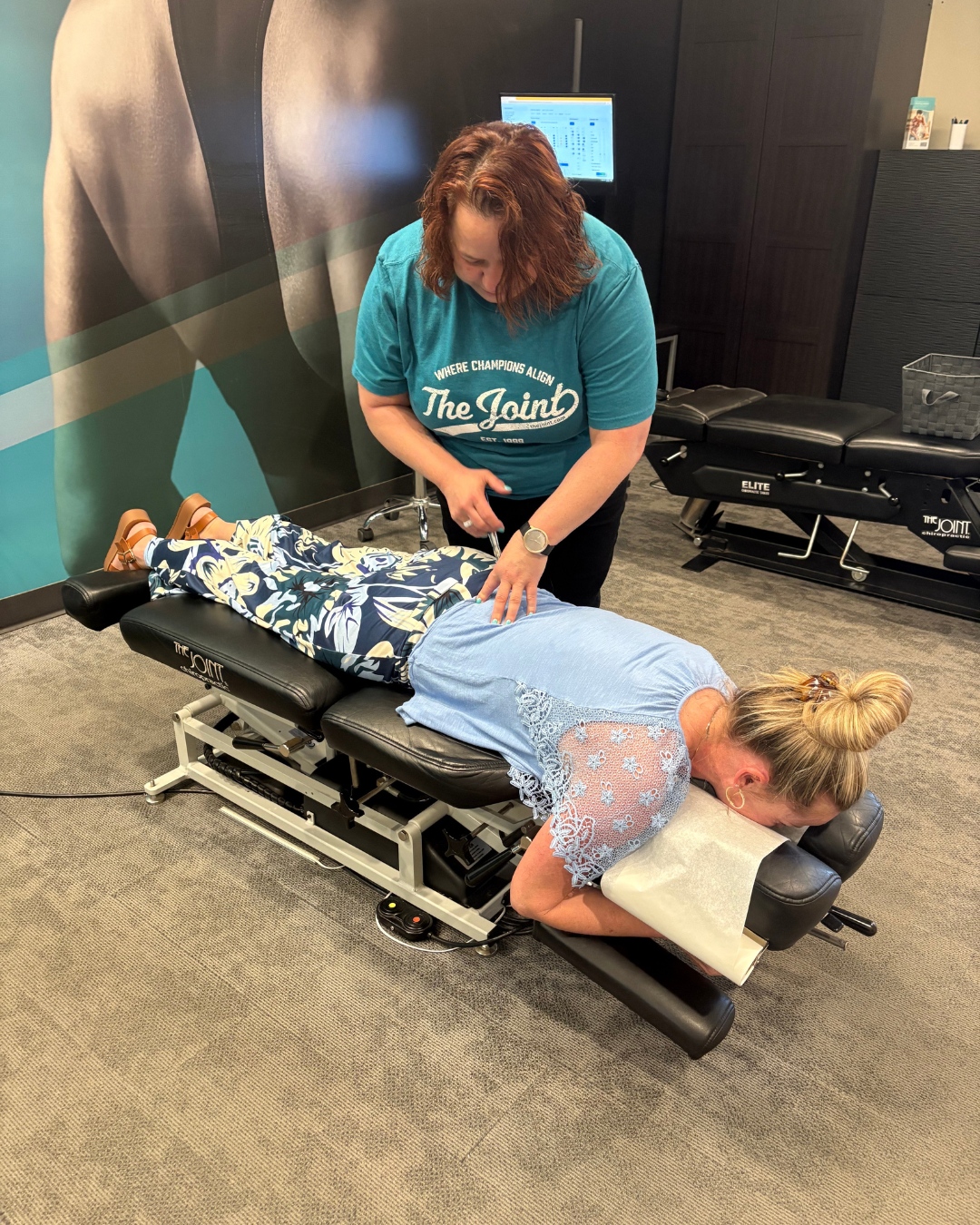 Dr. Amy working her magic! 🪄 —... - The Joint Chiropractic | Facebook
