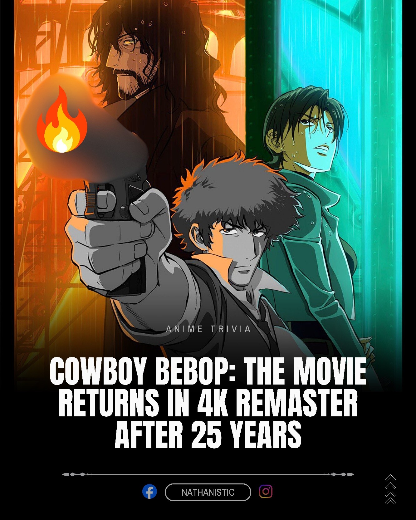 Cowboy Bebop The Movie Returns To Japanese Theaters For Its 25th