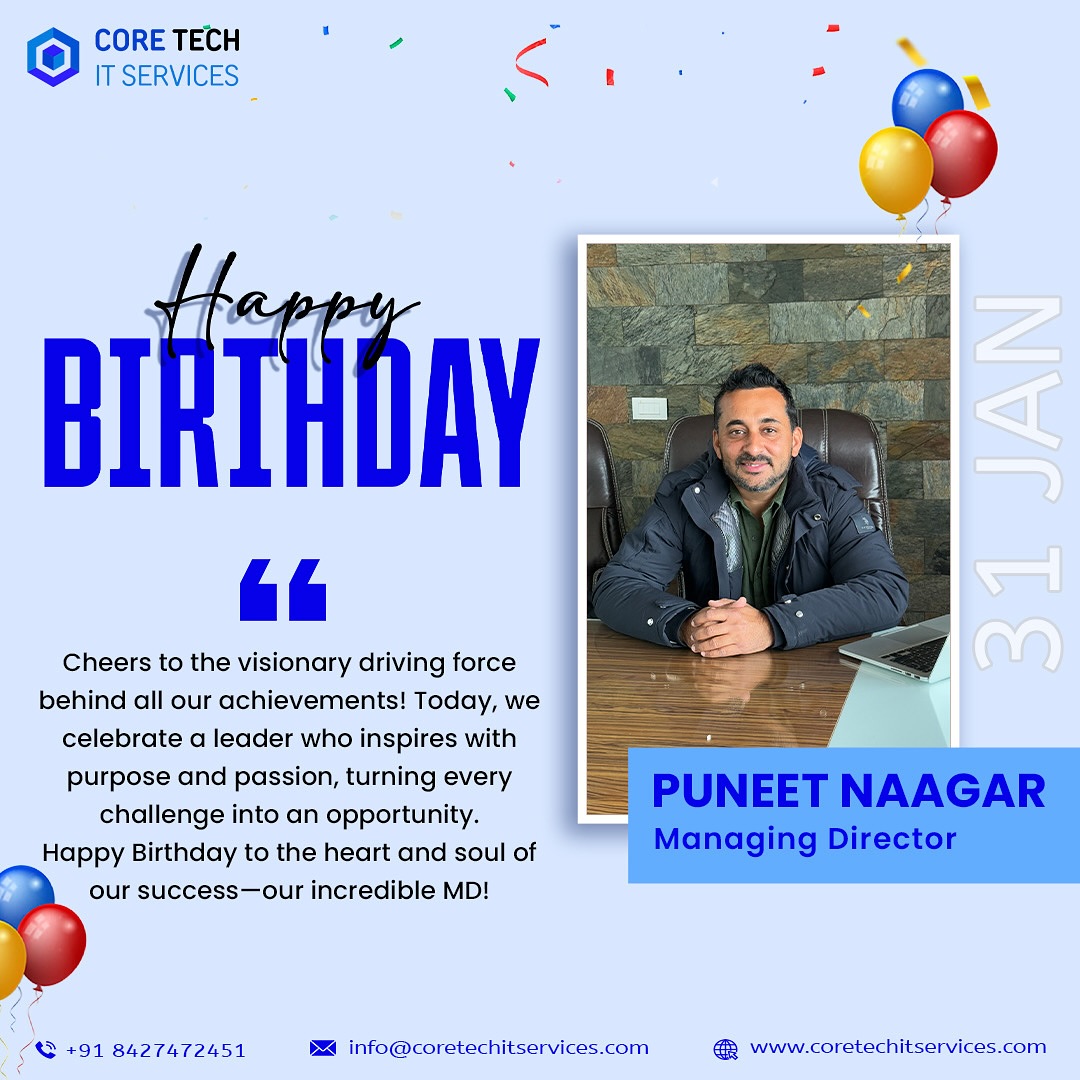 Core - Happy Birthday to our incredible boss! Your leadership ...