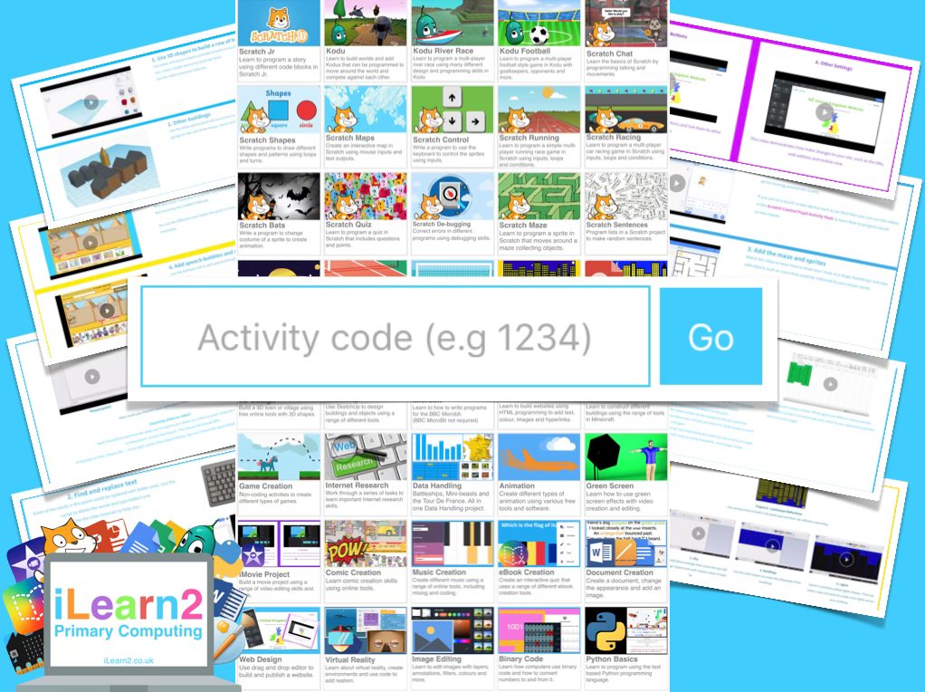 Our Pupil Activity Codes... - ILearn2 - Primary Computing | Facebook