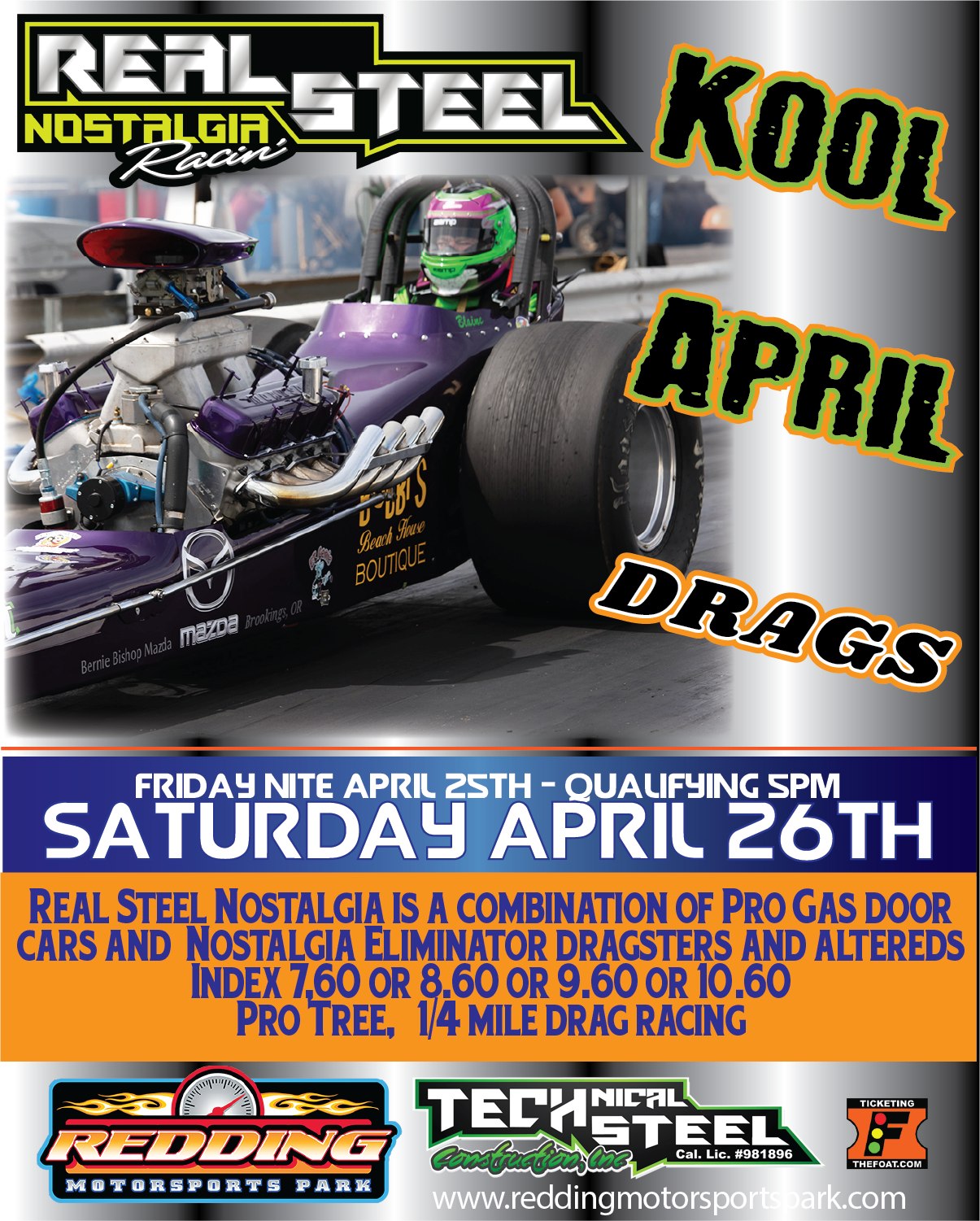 Redding - Door Cars ,Altereds and Dragster battling it out at Kool ...