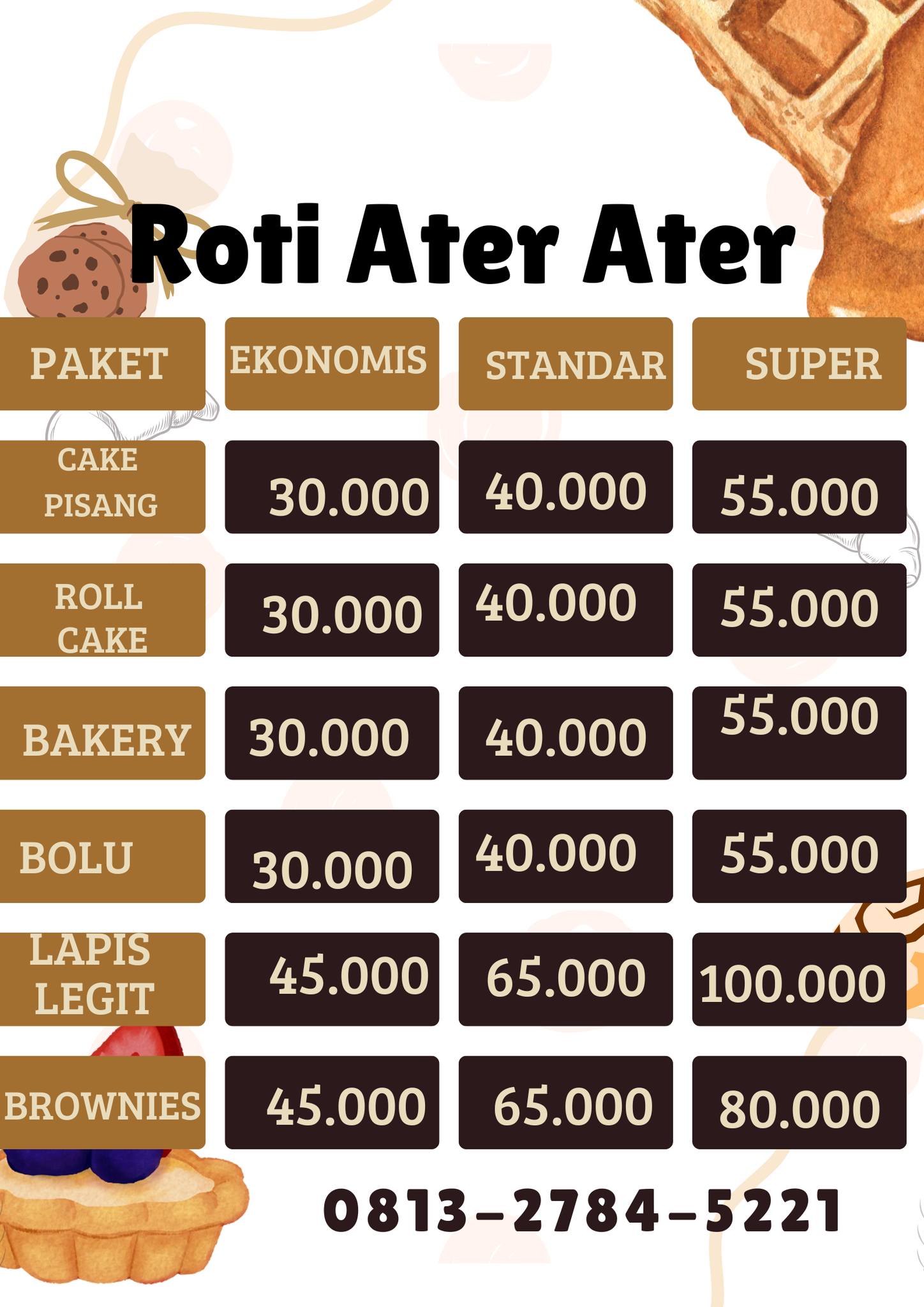 ater ater roti murah, ater ater selapanan murah - Food - Sewon ...