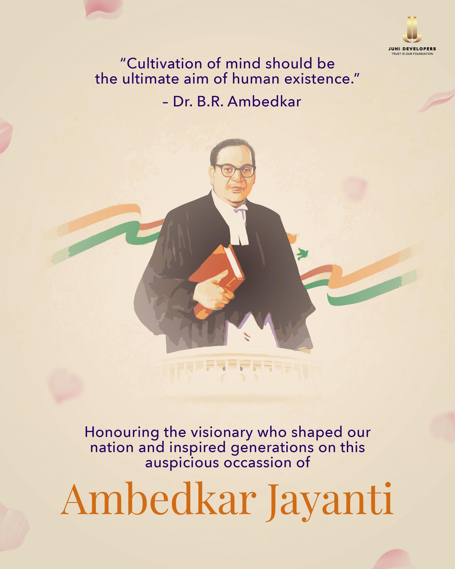 Juhi - On this Ambedkar Jayanti, we pay tribute to the architect of ...