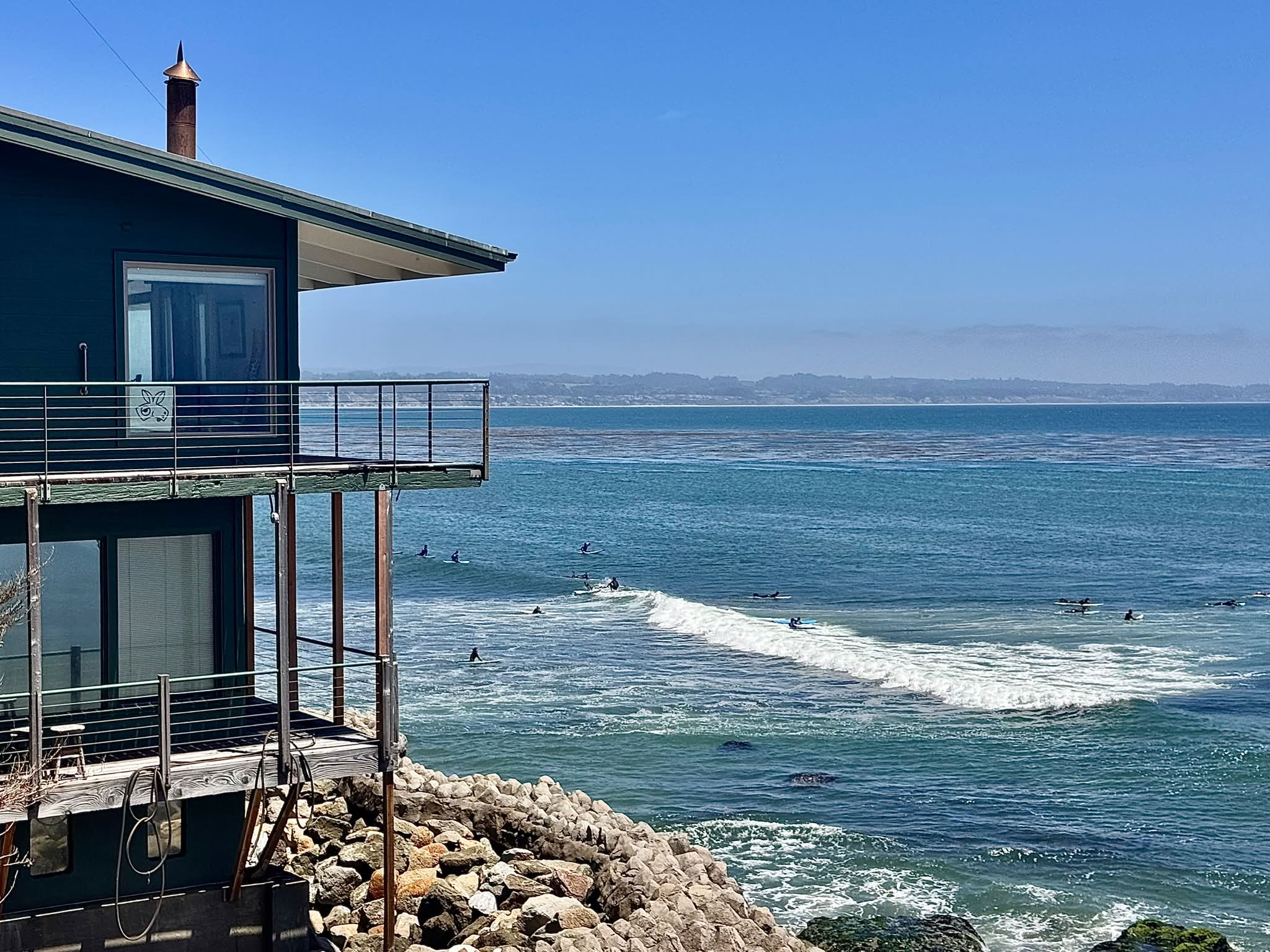 The former home of Santa Cruz surf legend Jack O'Neill on the