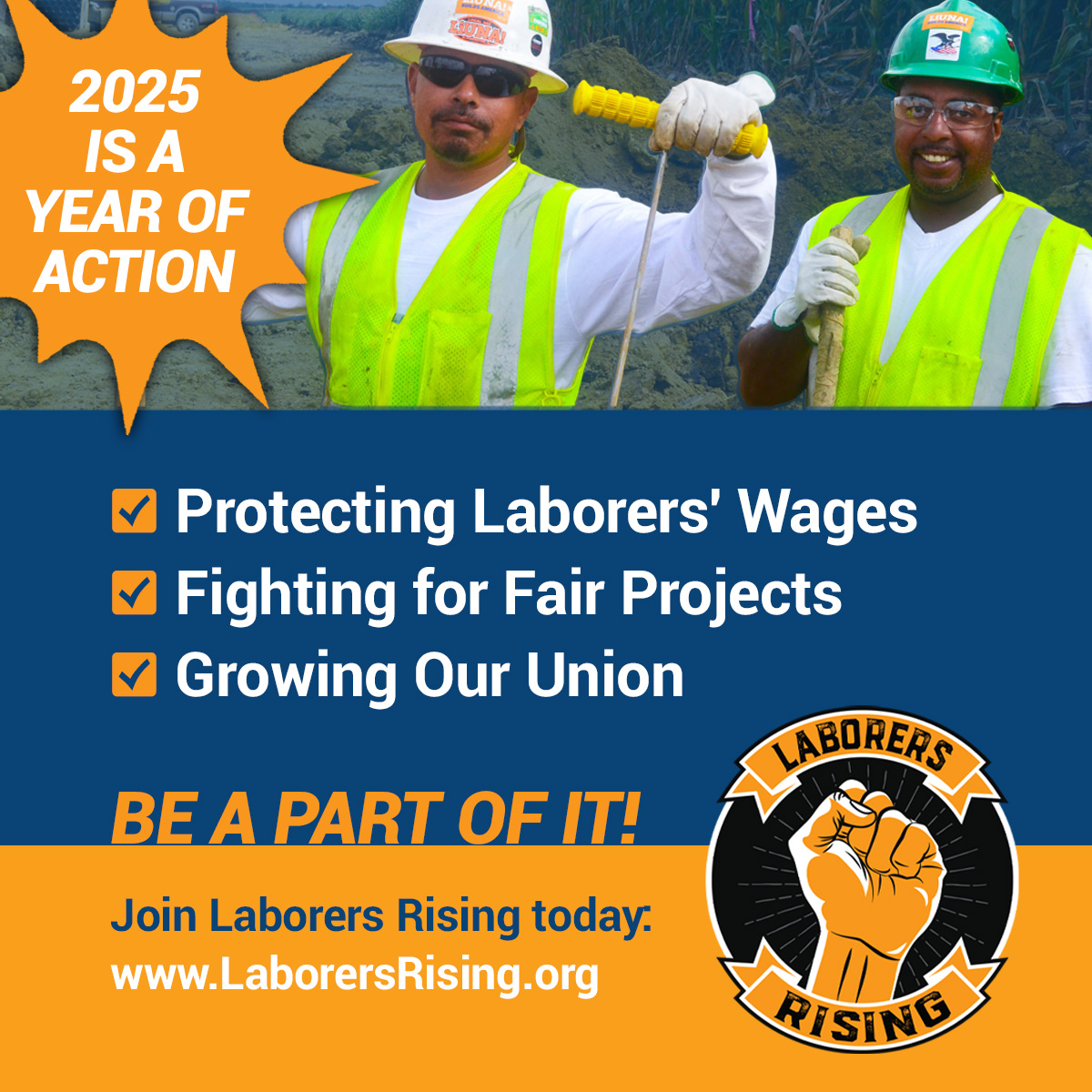 LIUNA Local 183 - The fight continues! 2025 is a year of... | Facebook
