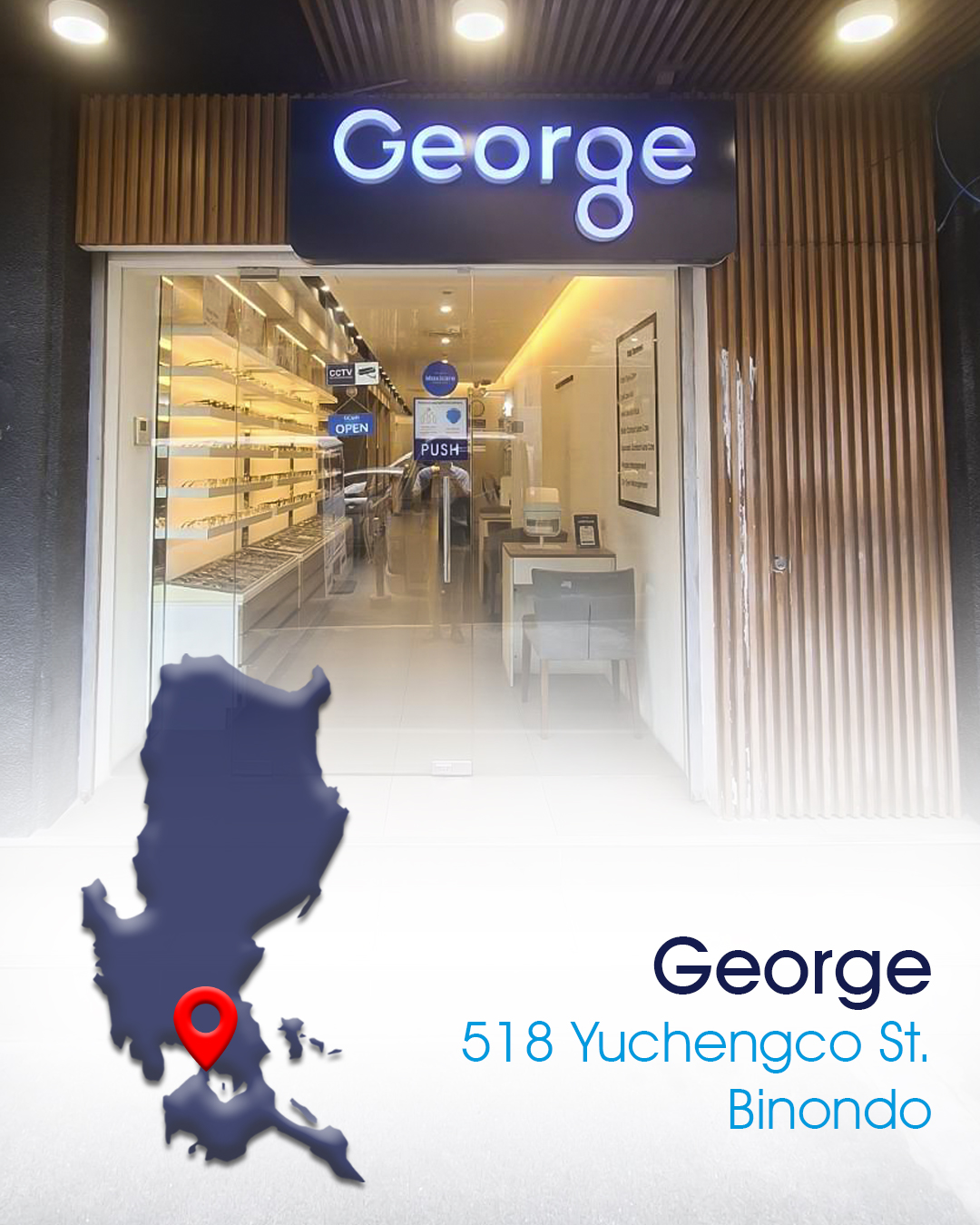 George - Spot us in Binondo! If you’re squinting, it’s time for an eye ...