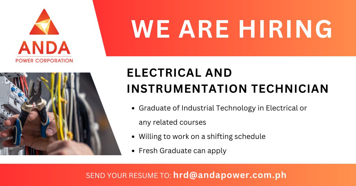 Anda Power Corporation Careers | Mabalacat