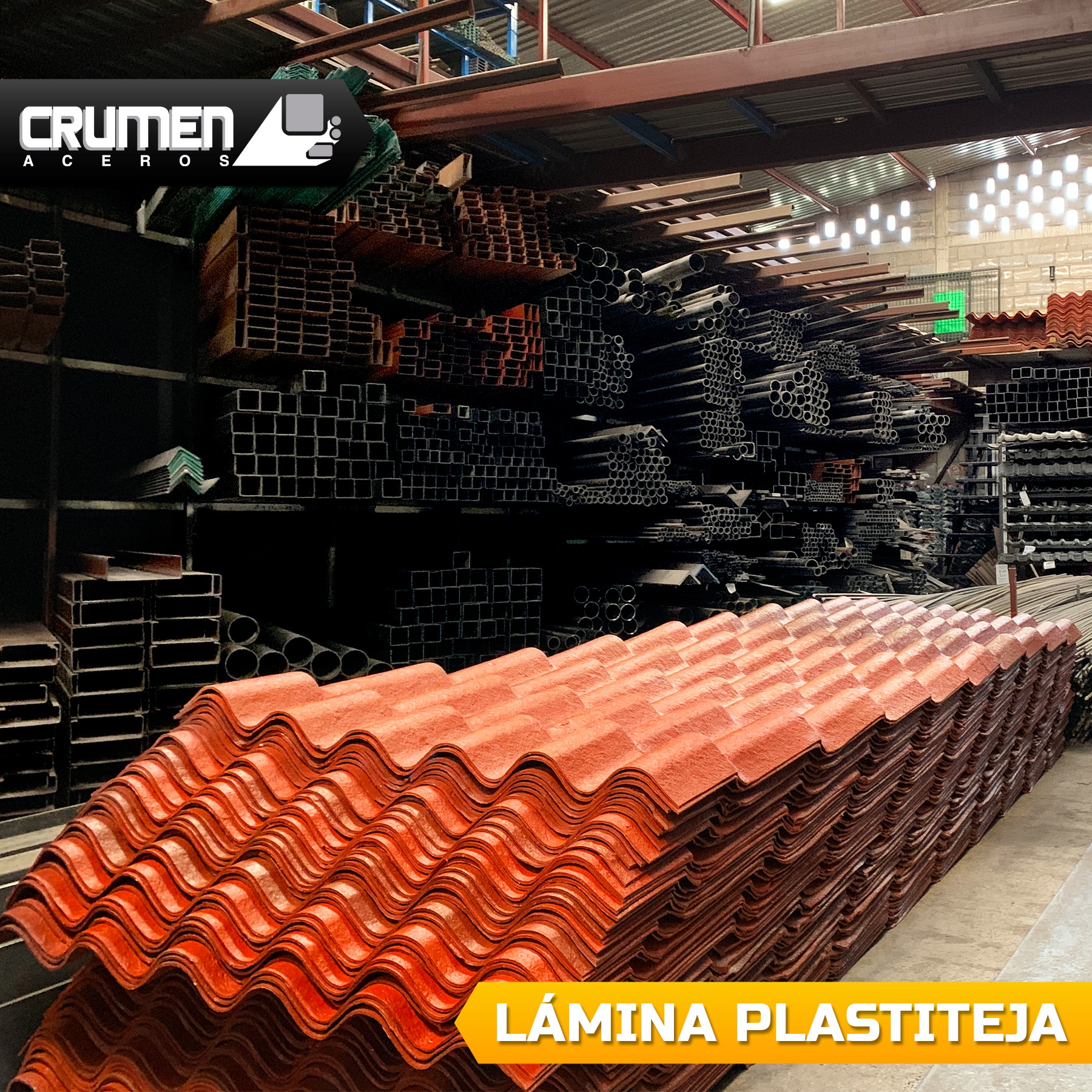 Aceros Crumen - La Plastiteja es una lámina para techo que...