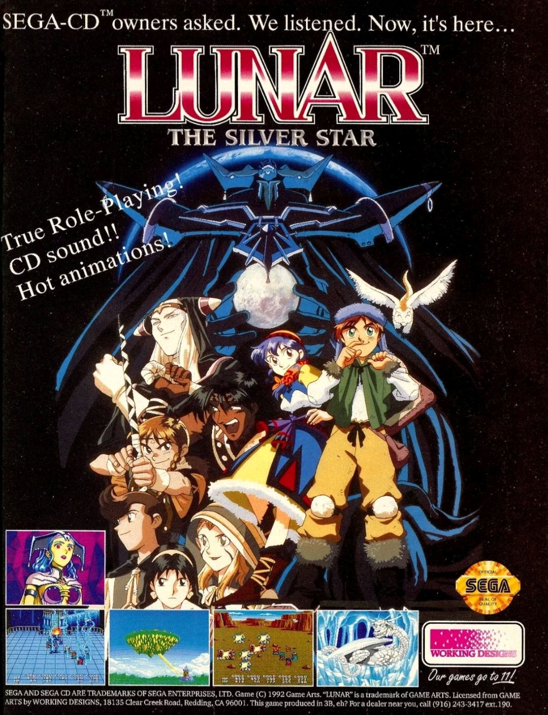 Lunar: The Silver Star | Mega CD Released on this day, June 26