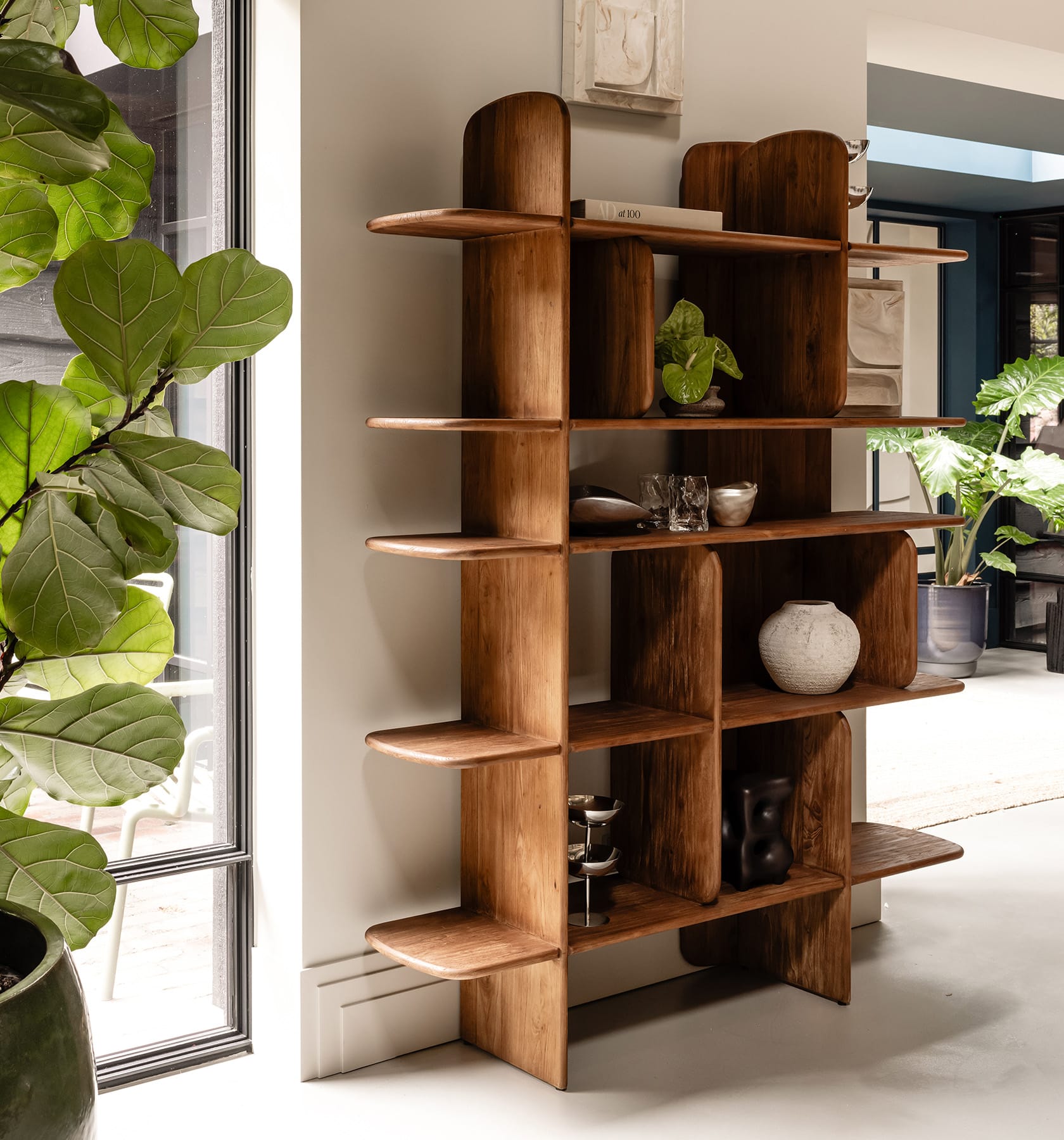 TREE - shaped by nature’s softest curves, our pebbles rack brings a ...