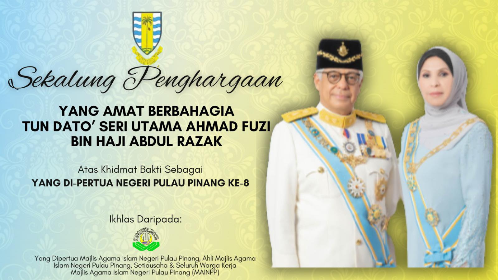 Majlis - JASAMU DIKENANG DAN TERIMA KASIH Setinggi-tinggi penghargaan ...
