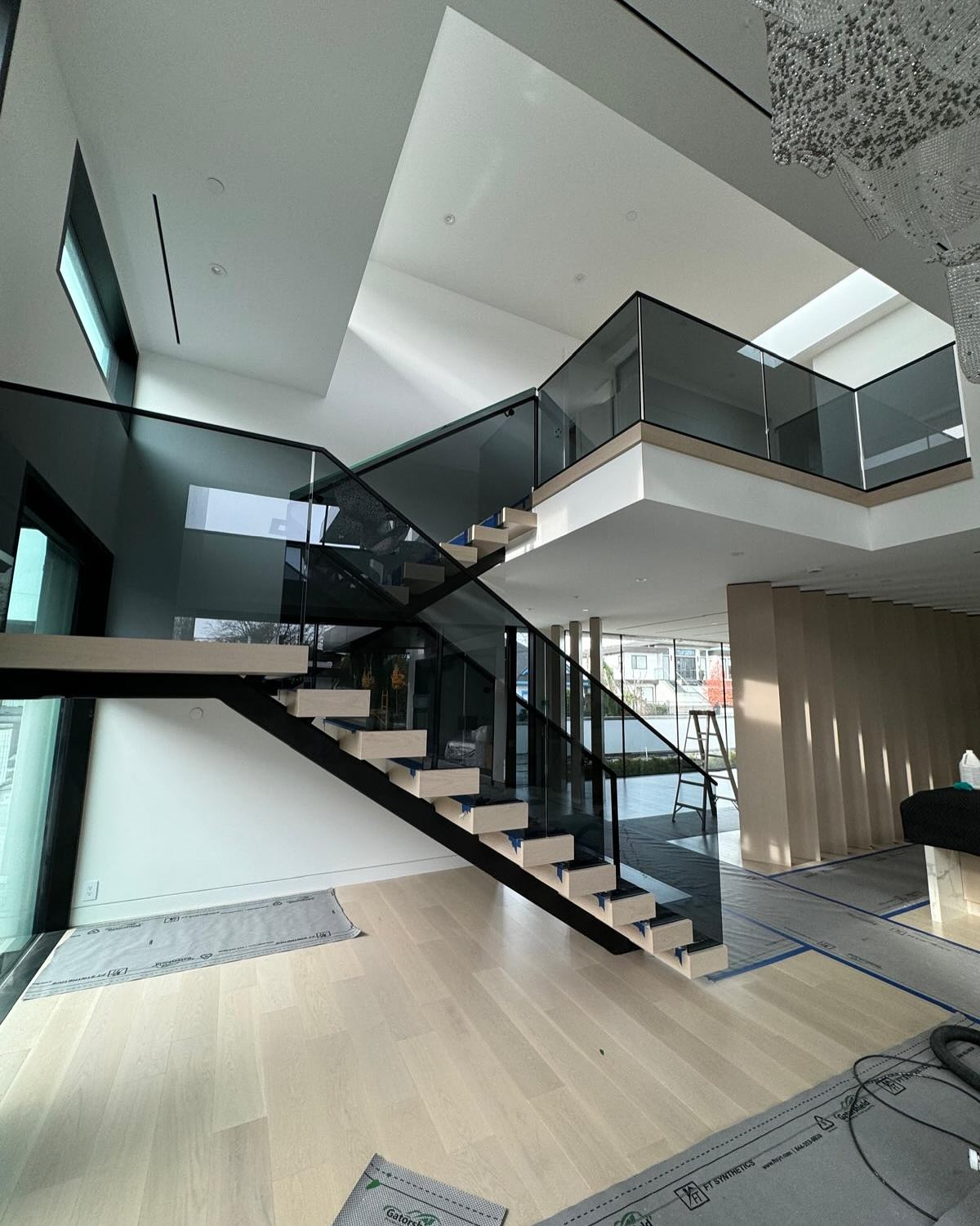 BC Modern Stairs + Glass added... - BC Modern Stairs + Glass