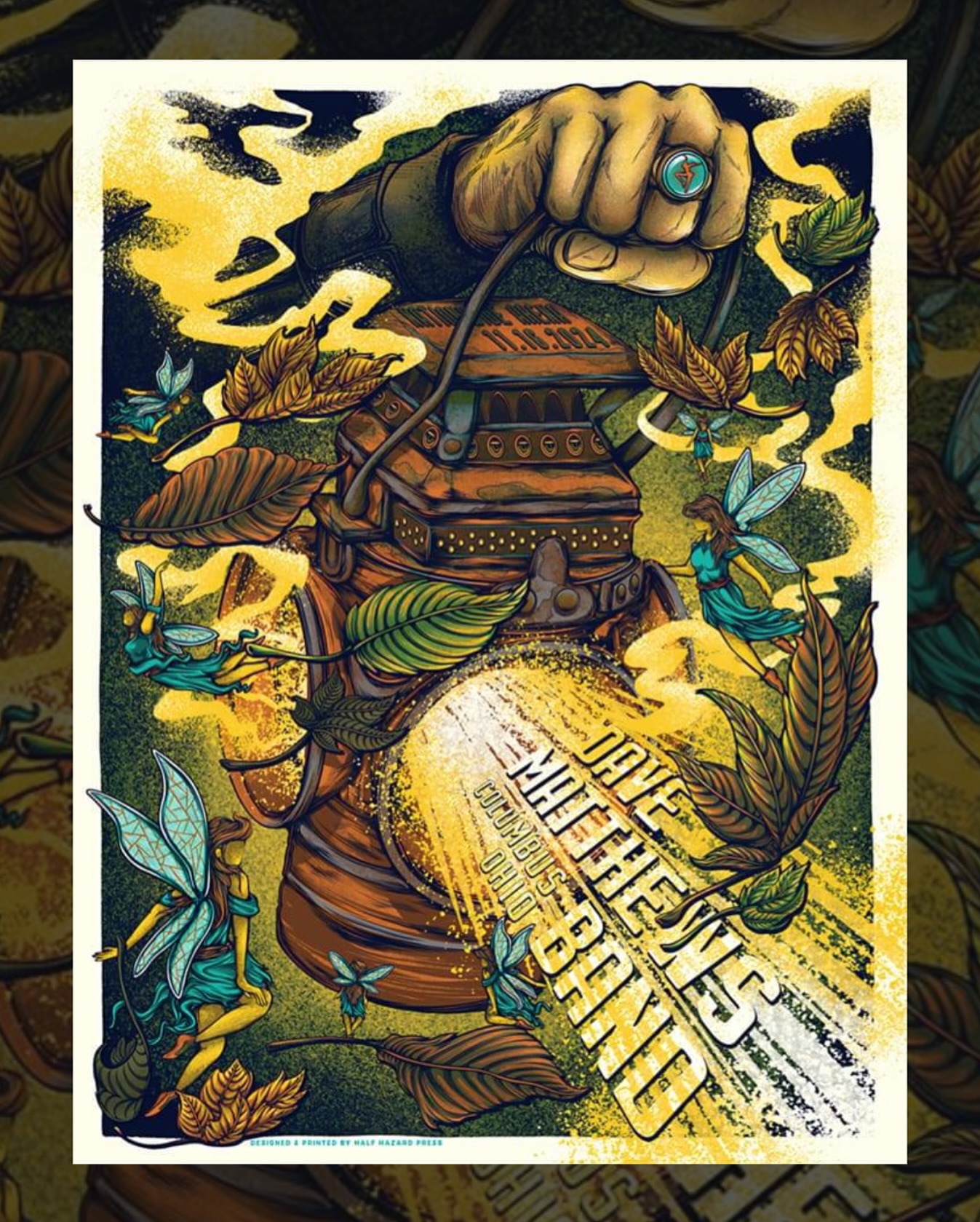 Bombing out in Columbus! Tonight's poster was designed by Silent