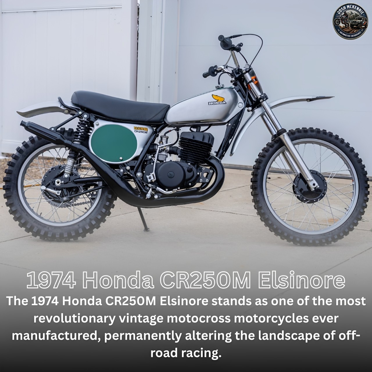 1974 Honda MT250 Elsinore dual-sport motorcycle