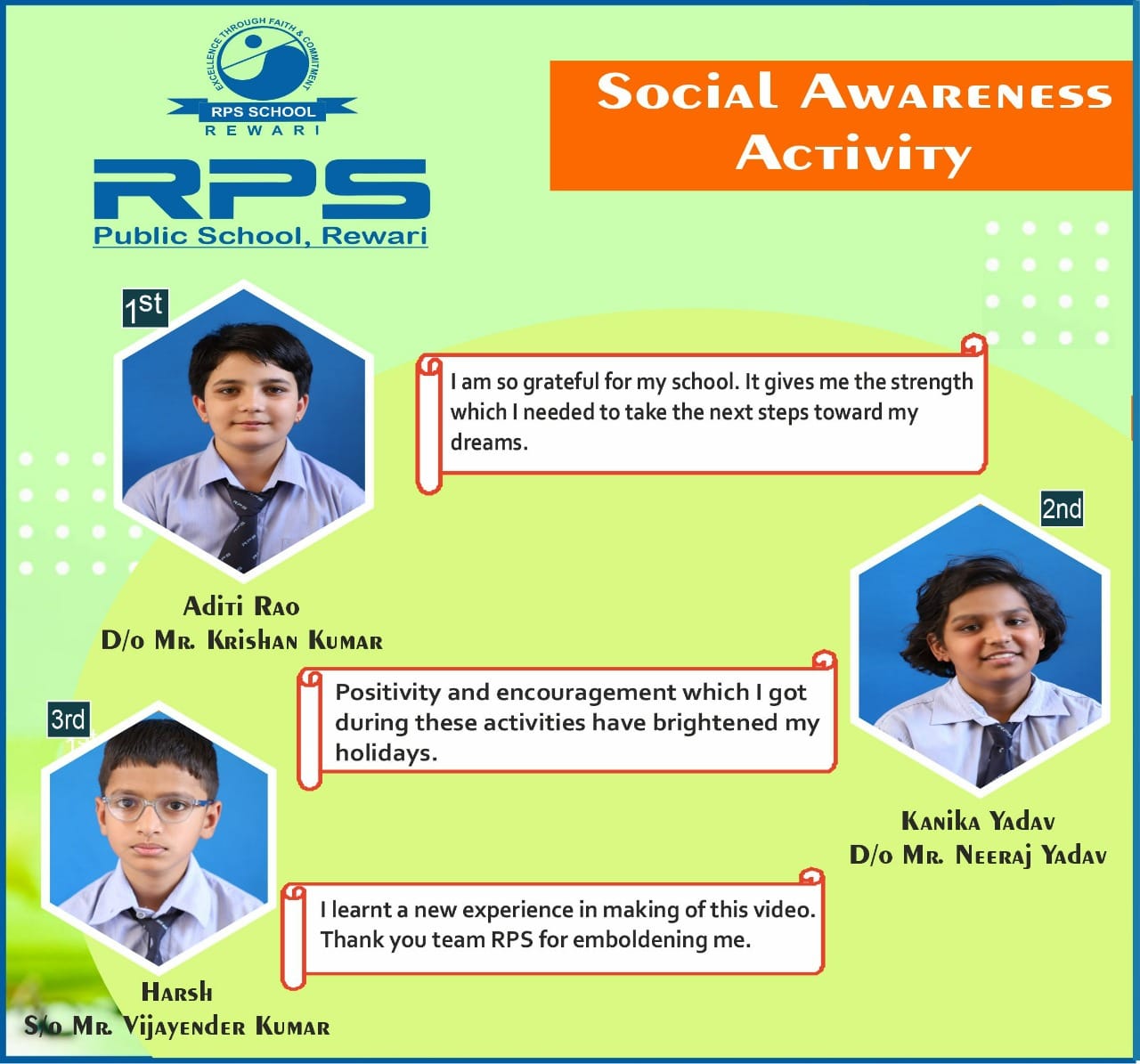 RPS School Rewari - *Digital Learning. A Creative Horizon* 👨‍💻 👥 👥 ...