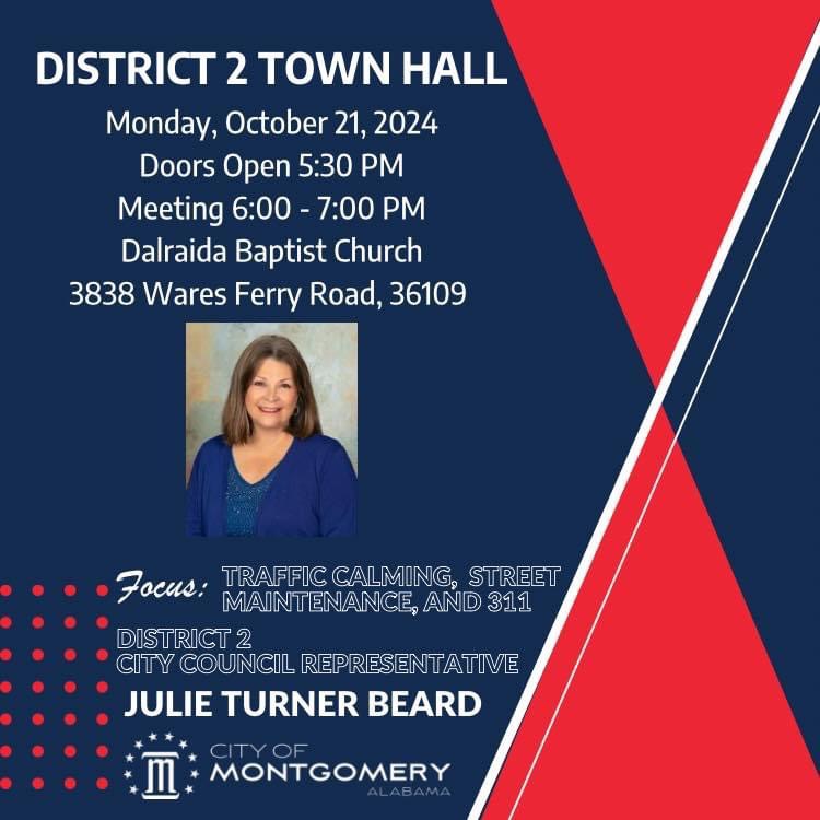 District 2 Town Hall - Councilwoman Julie Turner Beard