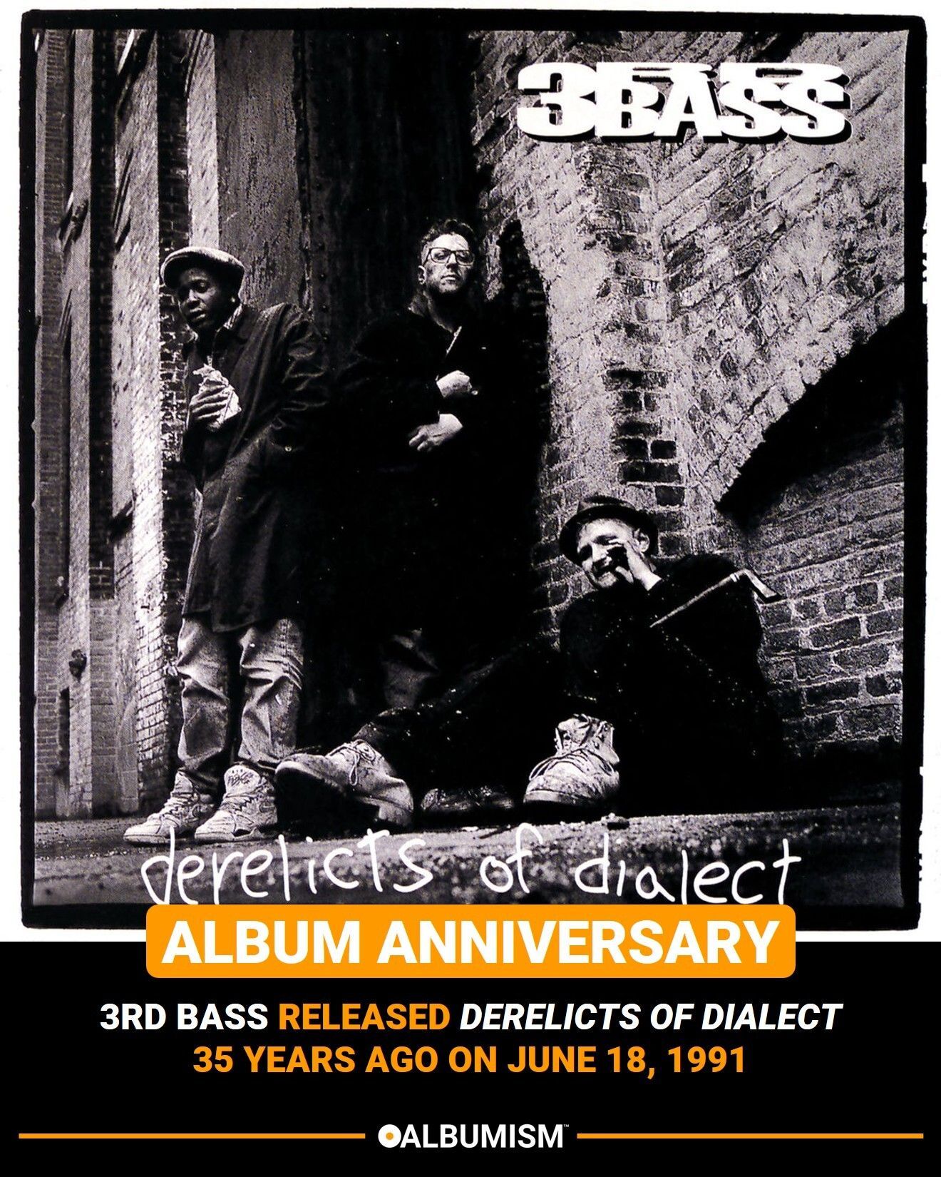 Happy 35th Anniversary to 3rd Bass' second & final studio album