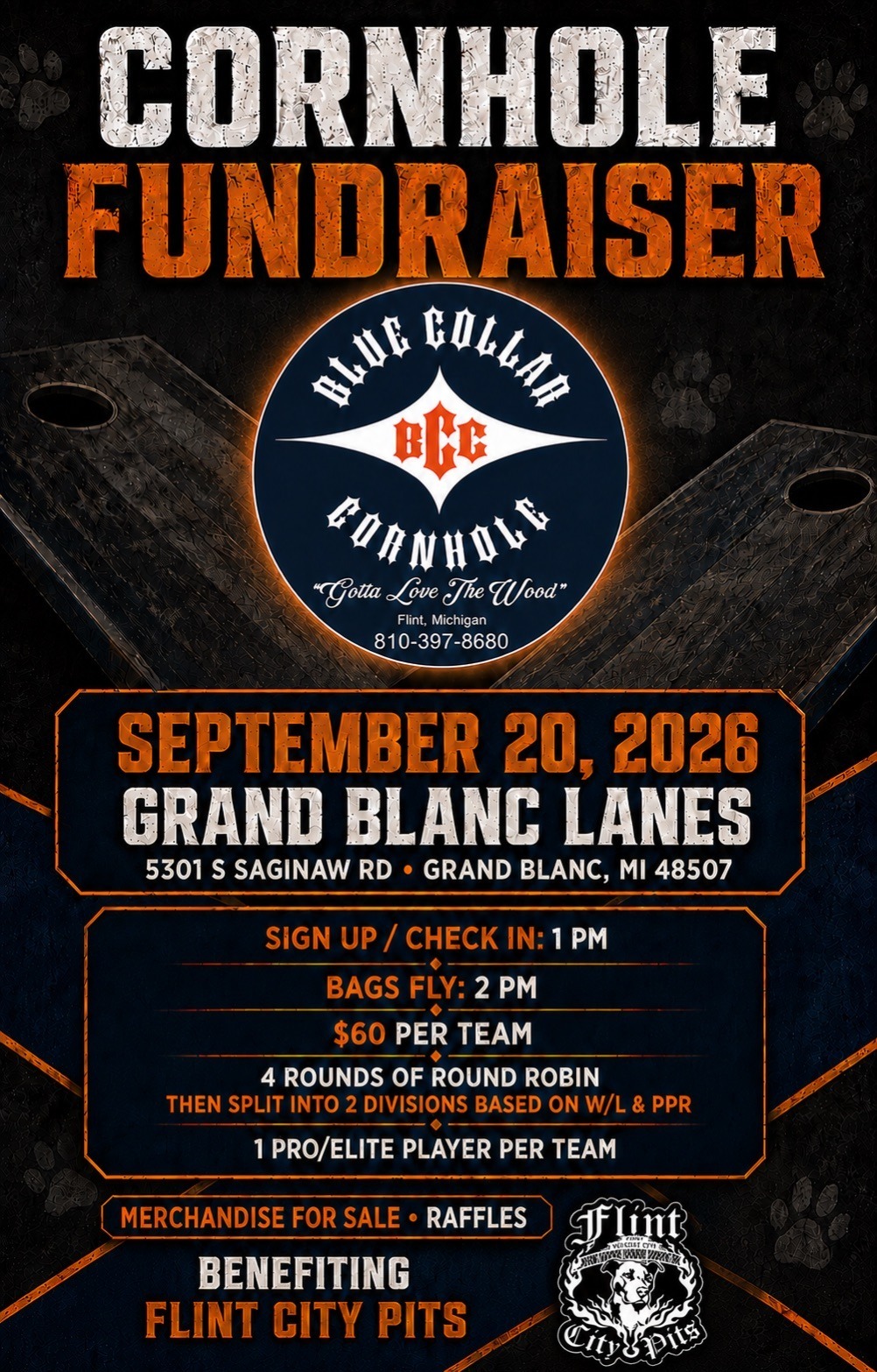 Annual Cornhole Fundraiser