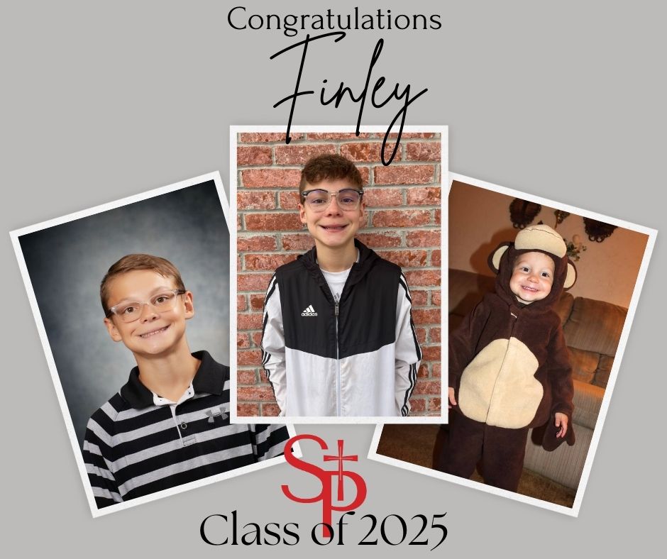 St. - Congratulations Class of 2025 ️🤍 ️ 8th Grade Spotlight 🎓 Finley ...
