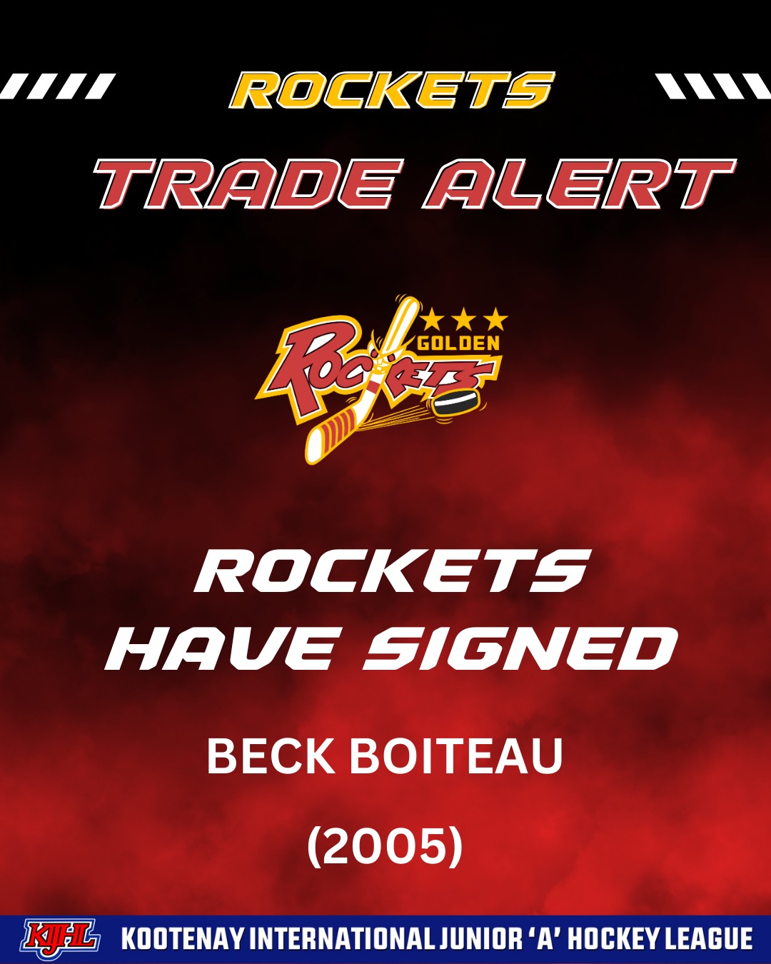 Golden Rockets - Trade Announcement 🚨 We’re excited to... | Facebook