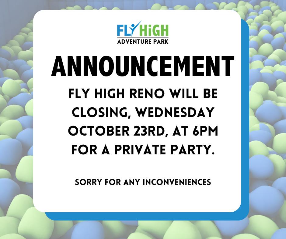 Fly High Trampoline park, Reno | Sparks NV