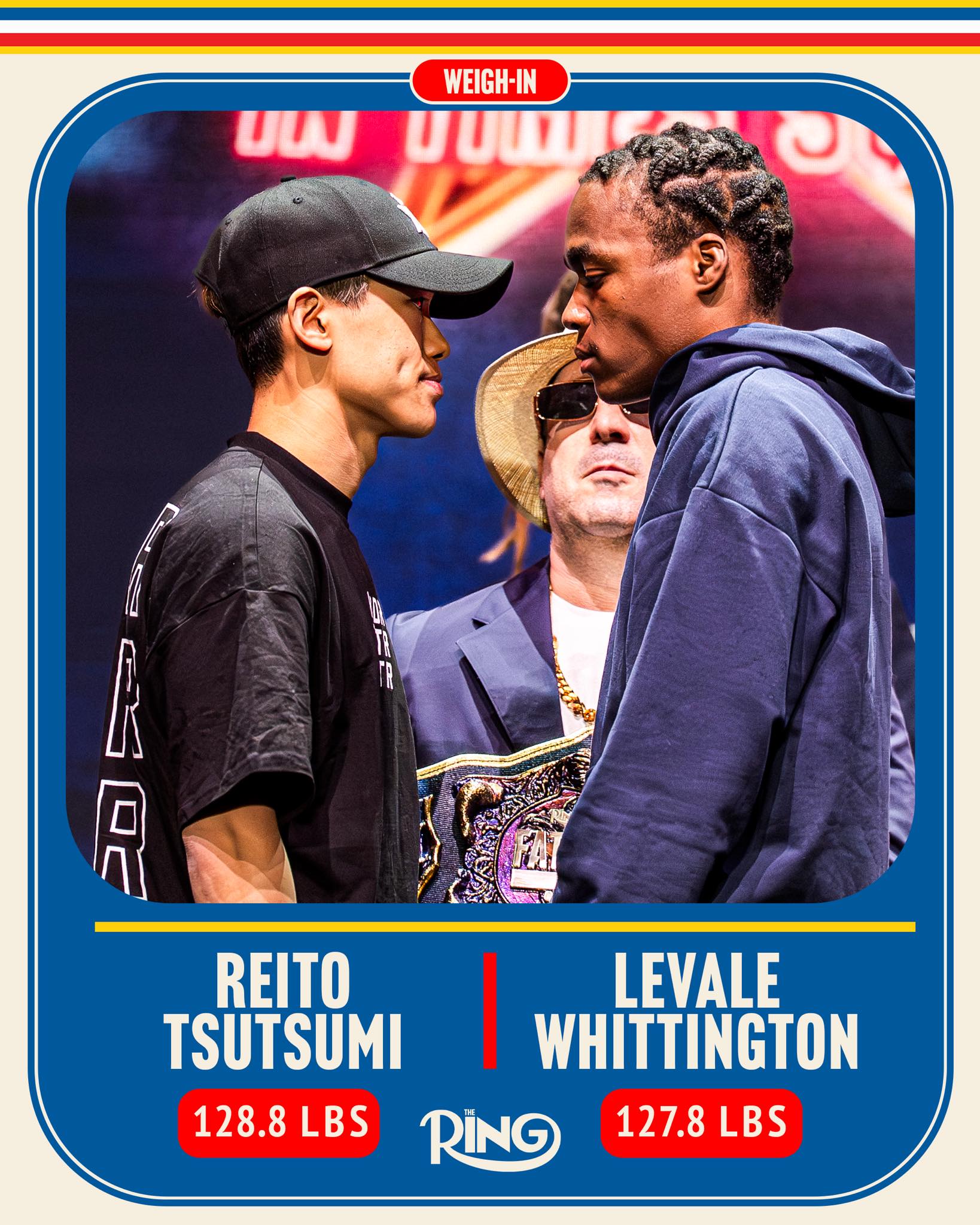 Ring Magazine - ⚖️ Reito Tsutsumi vs Levale Whittington... | Facebook