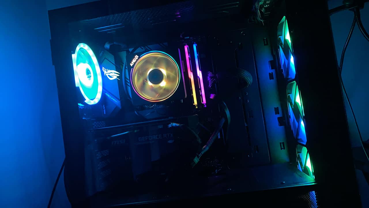 Ryzen 7 3700X PC Build with NVIDIA GeForce RTX 2070 Super